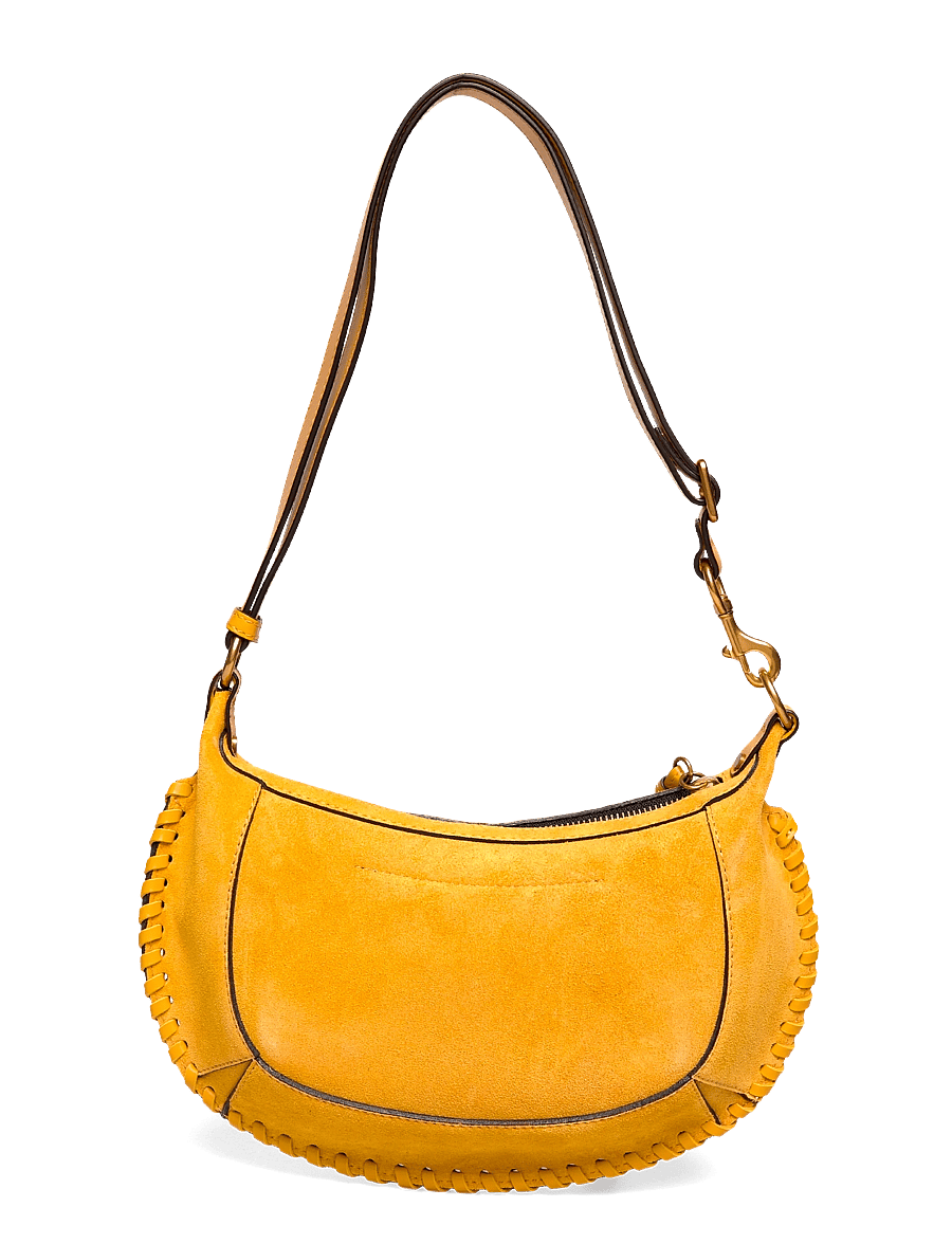 Isabel Marant - Oskan Moon leather shoulder bag - shoulder bags - yellow - 1