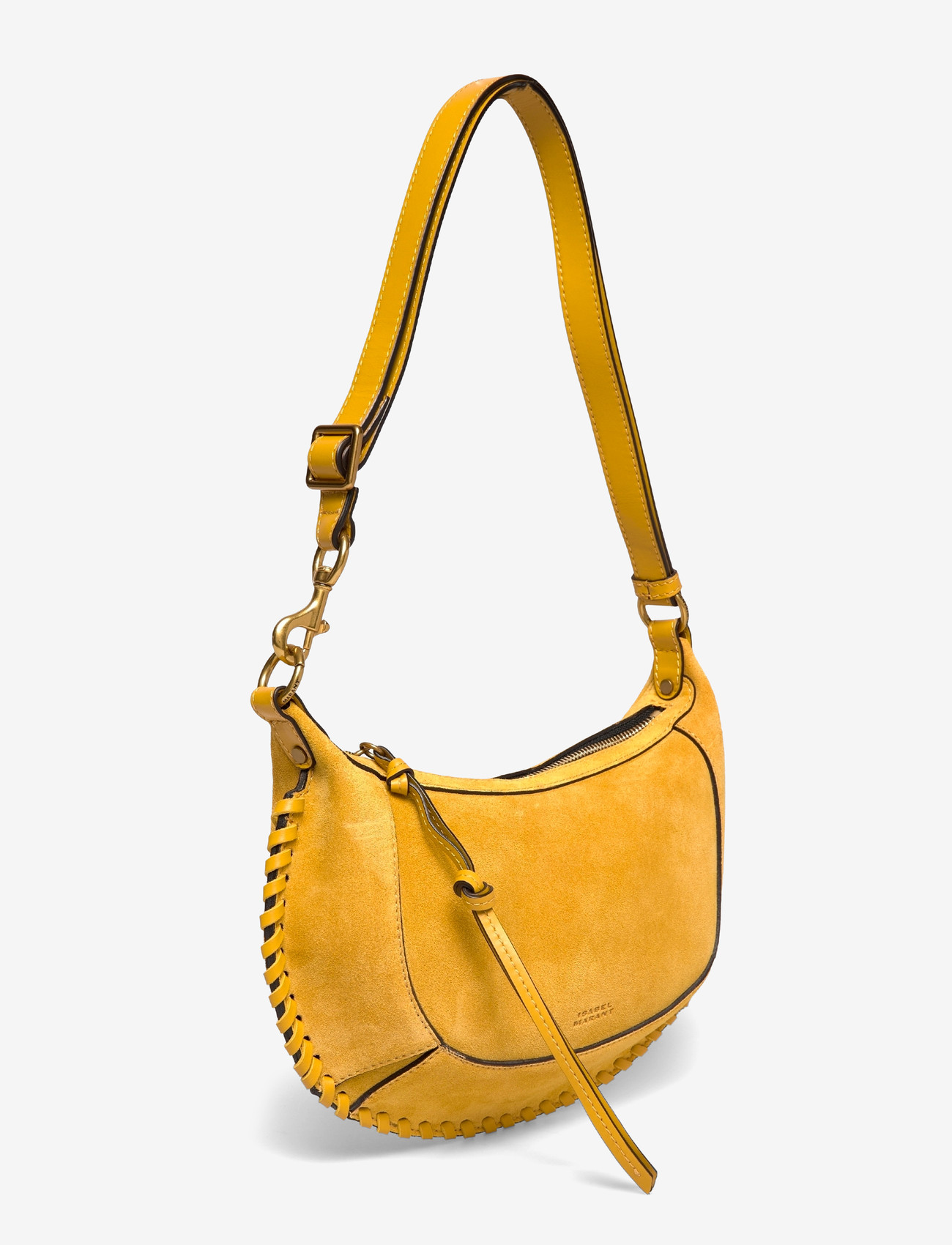 Isabel Marant - Oskan Moon leather shoulder bag - Õlakotid - yellow - 2