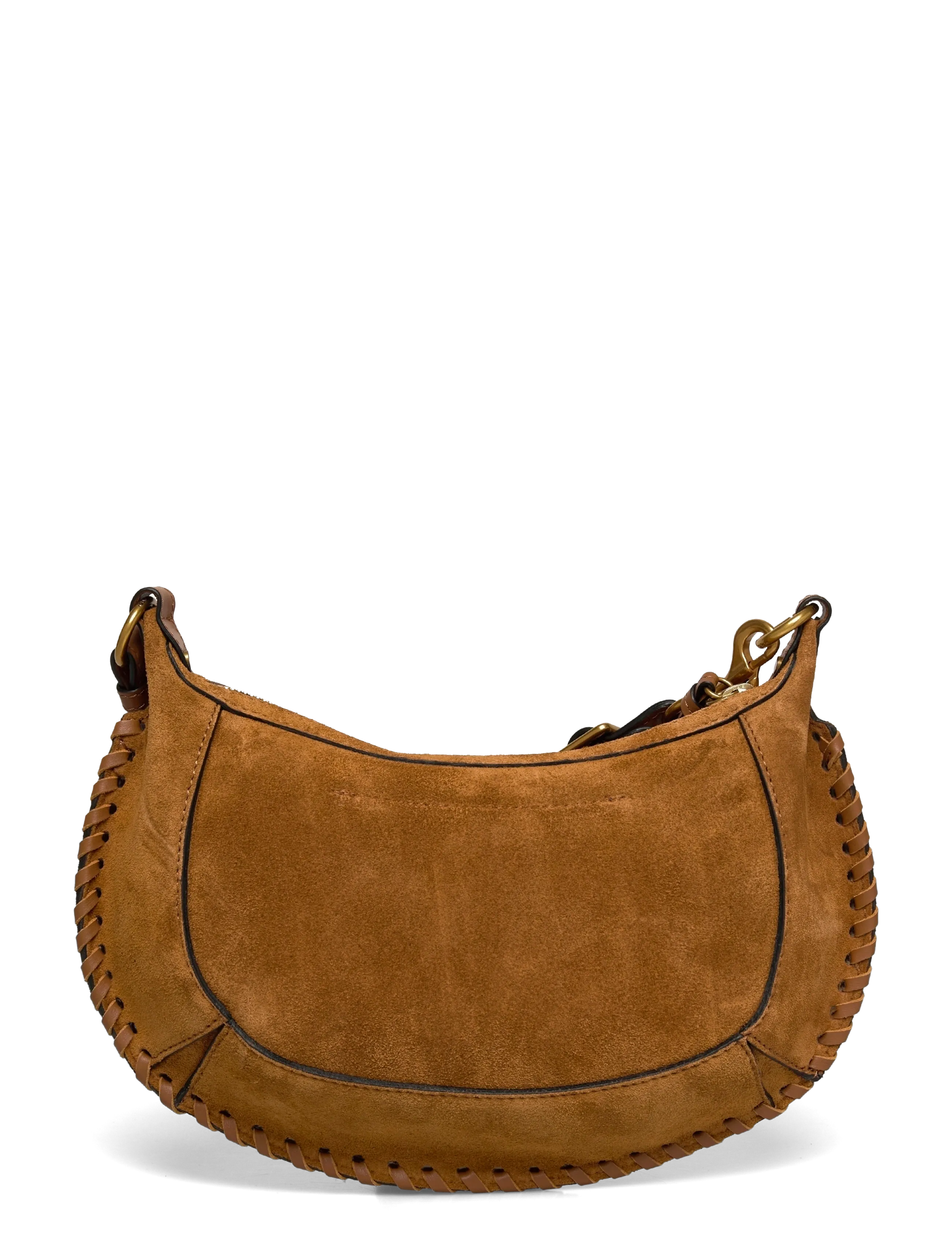 Isabel Marant - Oskan Moon leather shoulder bag - brown - 1