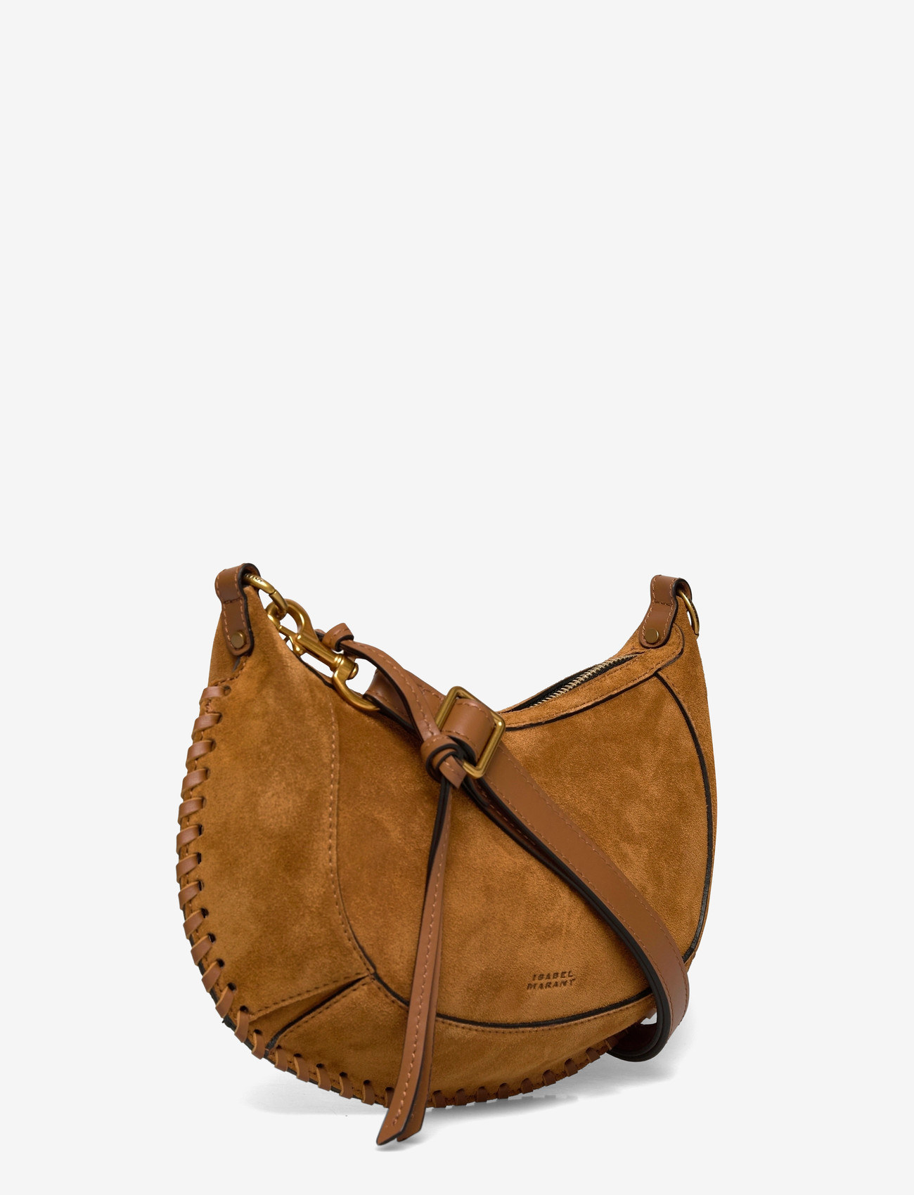 Isabel Marant - Oskan Moon leather shoulder bag - brown - 2
