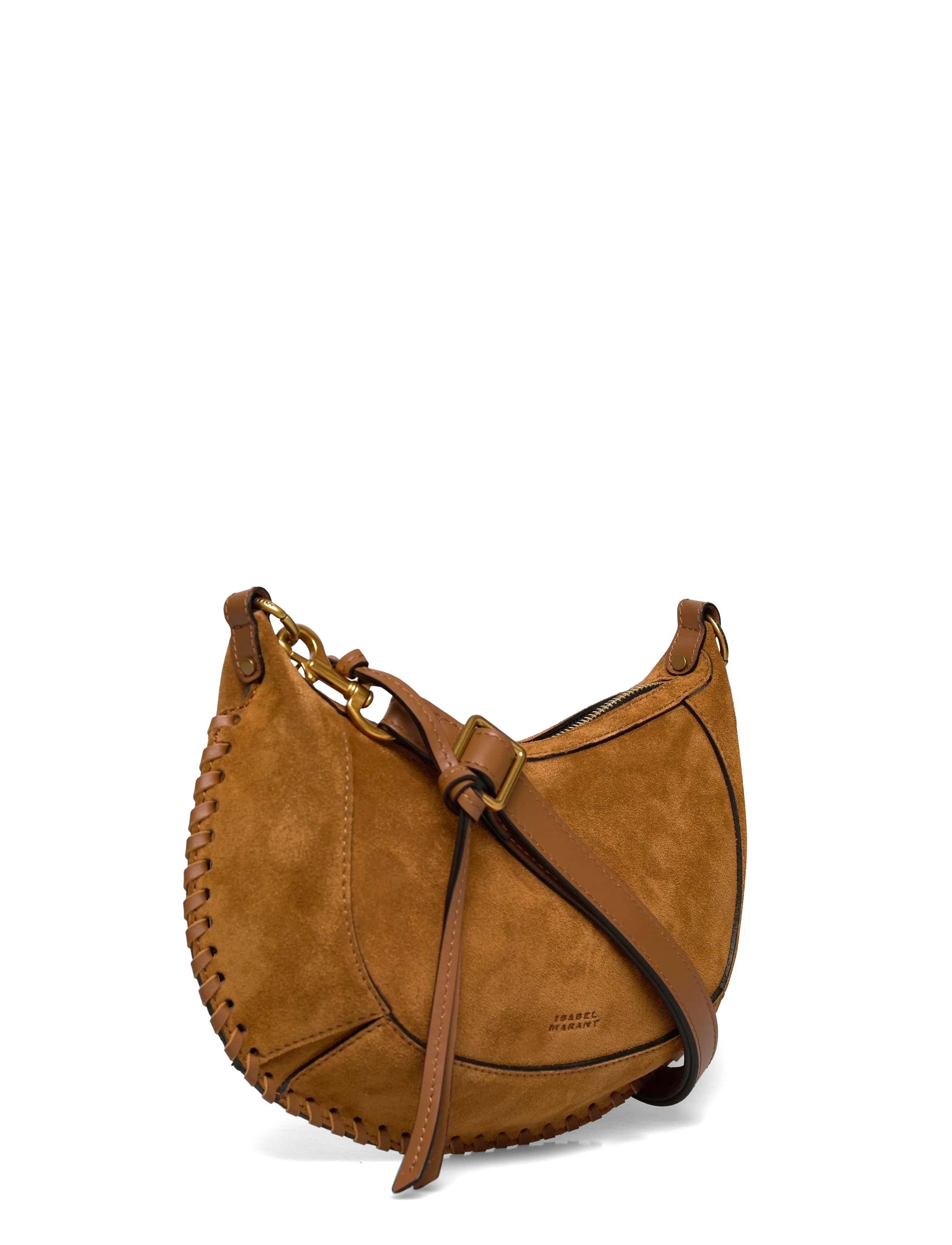 Isabel Marant - Oskan Moon leather shoulder bag - brown - 2