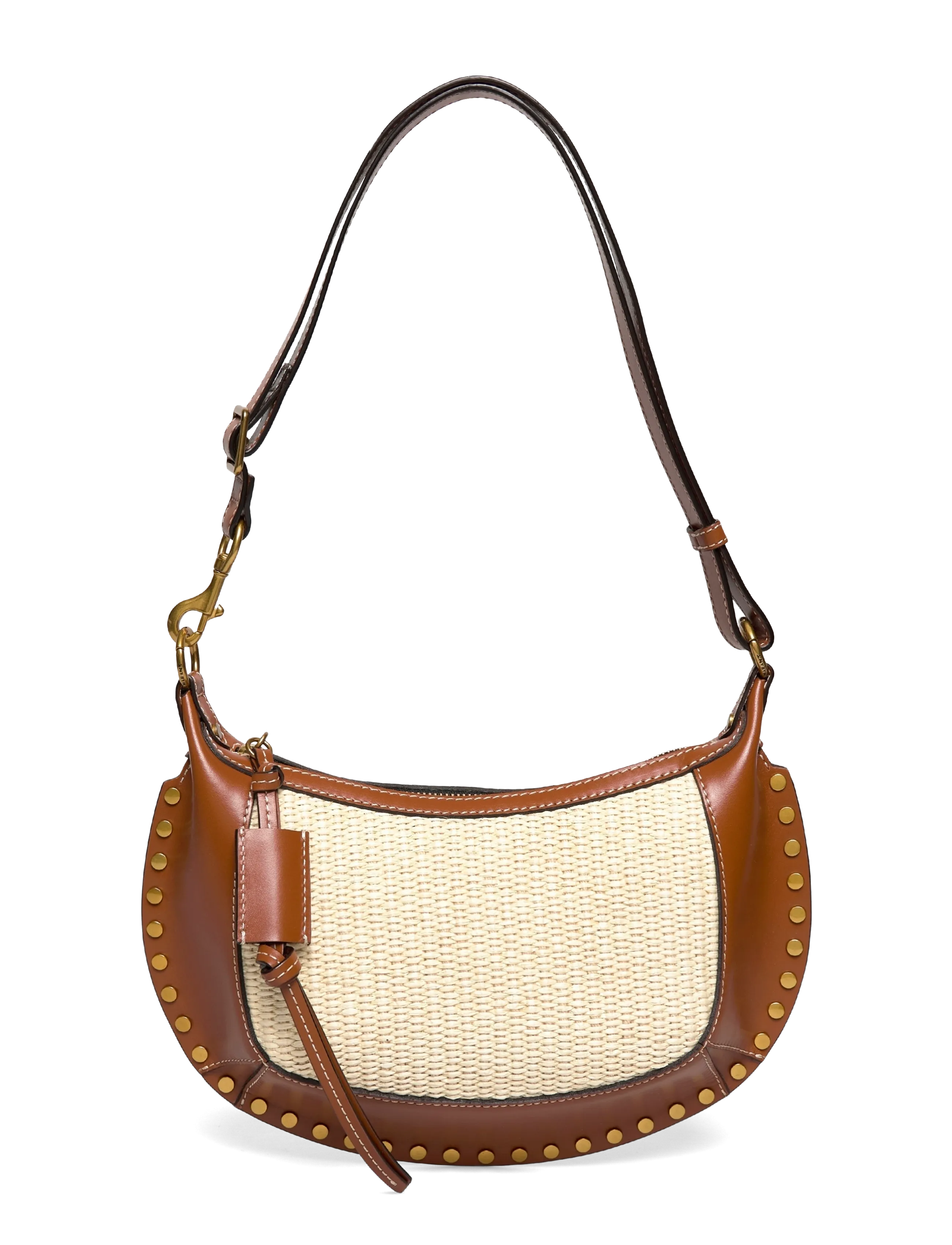 Isabel Marant Oskan Moon shoulder bag - Bags - BROWN / brown