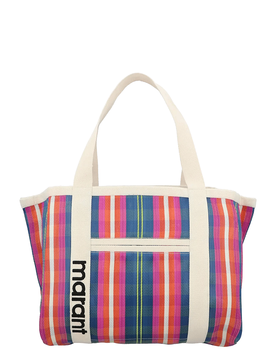 Isabel Marant - Darwen Striped Nylon Shopper Tote - shopper - multicolored - 0