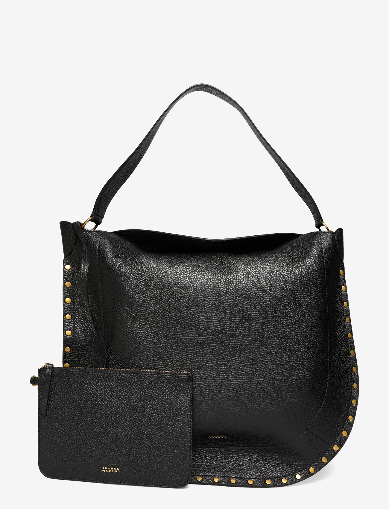 Isabel Marant - Oskan Hobo Bag - skuldertasker - black - 0