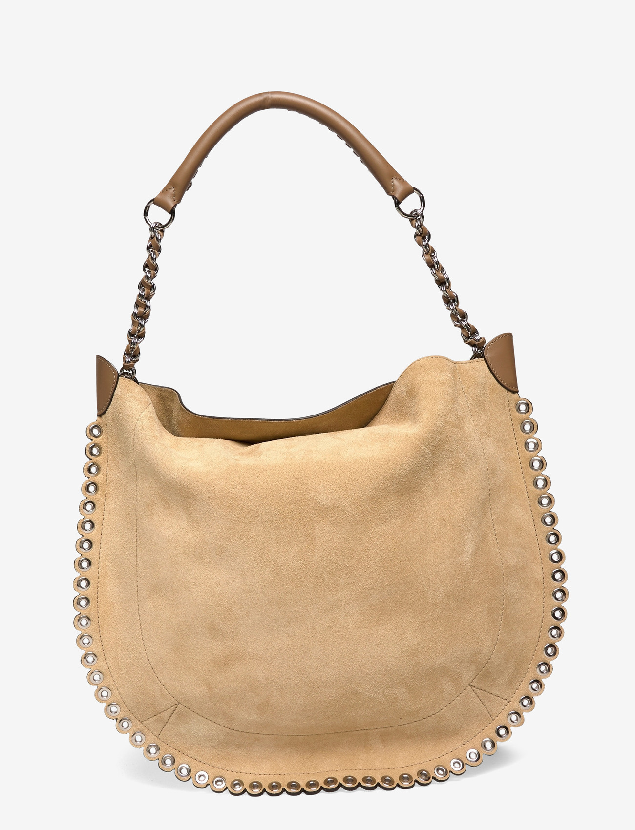 Isabel Marant - Oskan Hobo Soft Shoulder Bag - skuldertasker - beige - 1