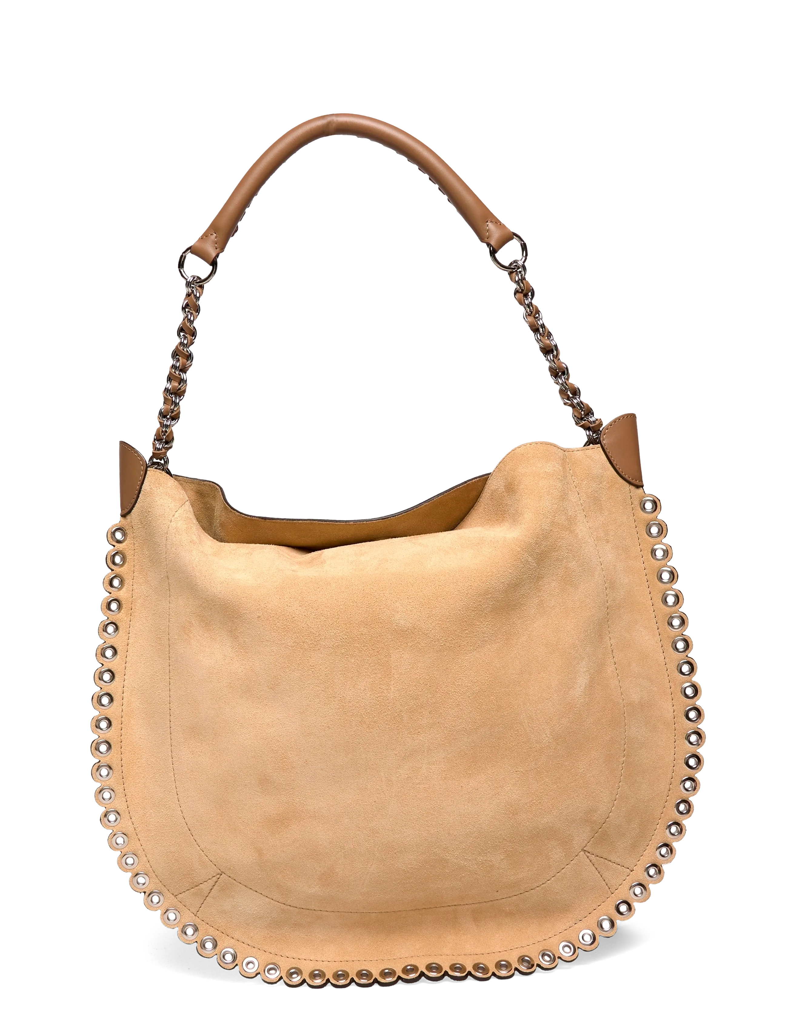 Isabel Marant - Oskan Hobo Soft Shoulder Bag - shoulder bags - beige - 1