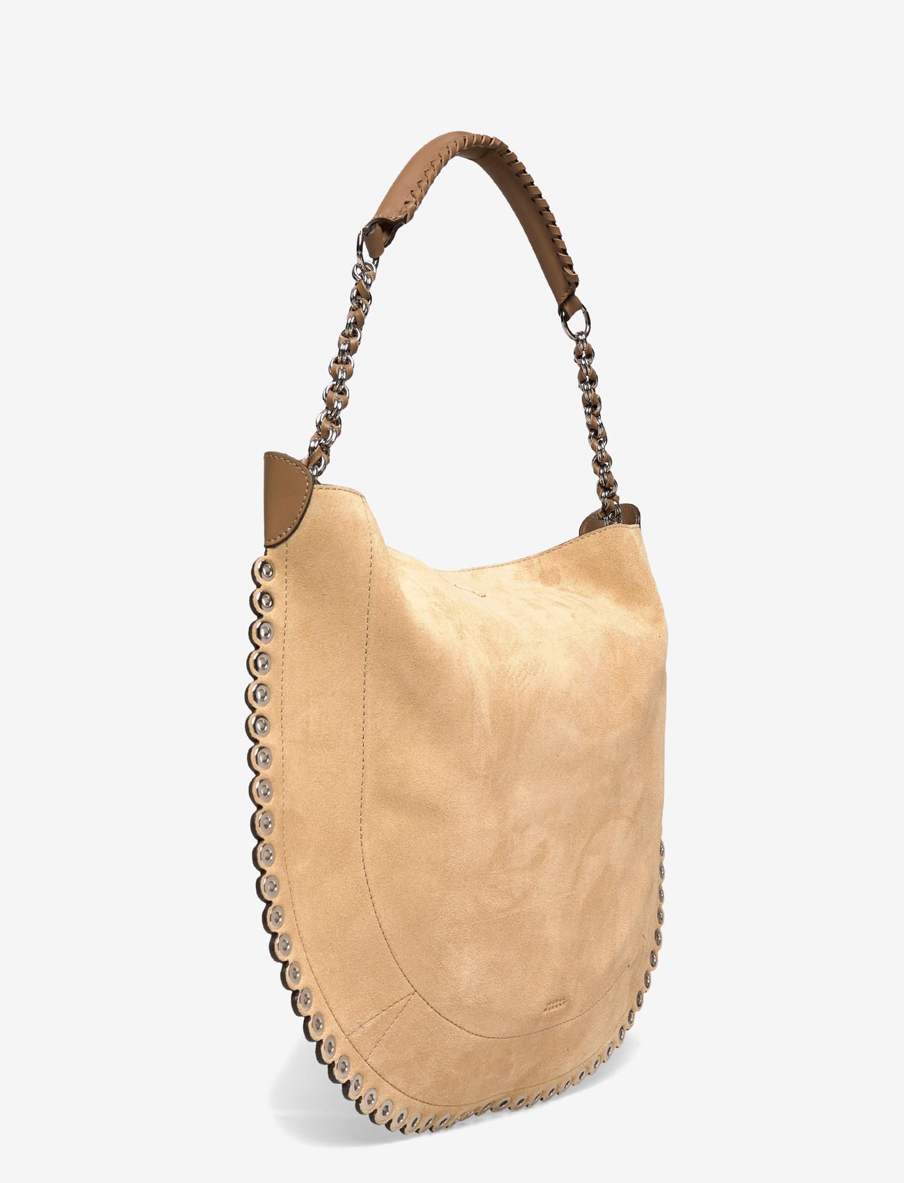Isabel Marant - Oskan Hobo Soft Shoulder Bag - skuldertasker - beige - 2