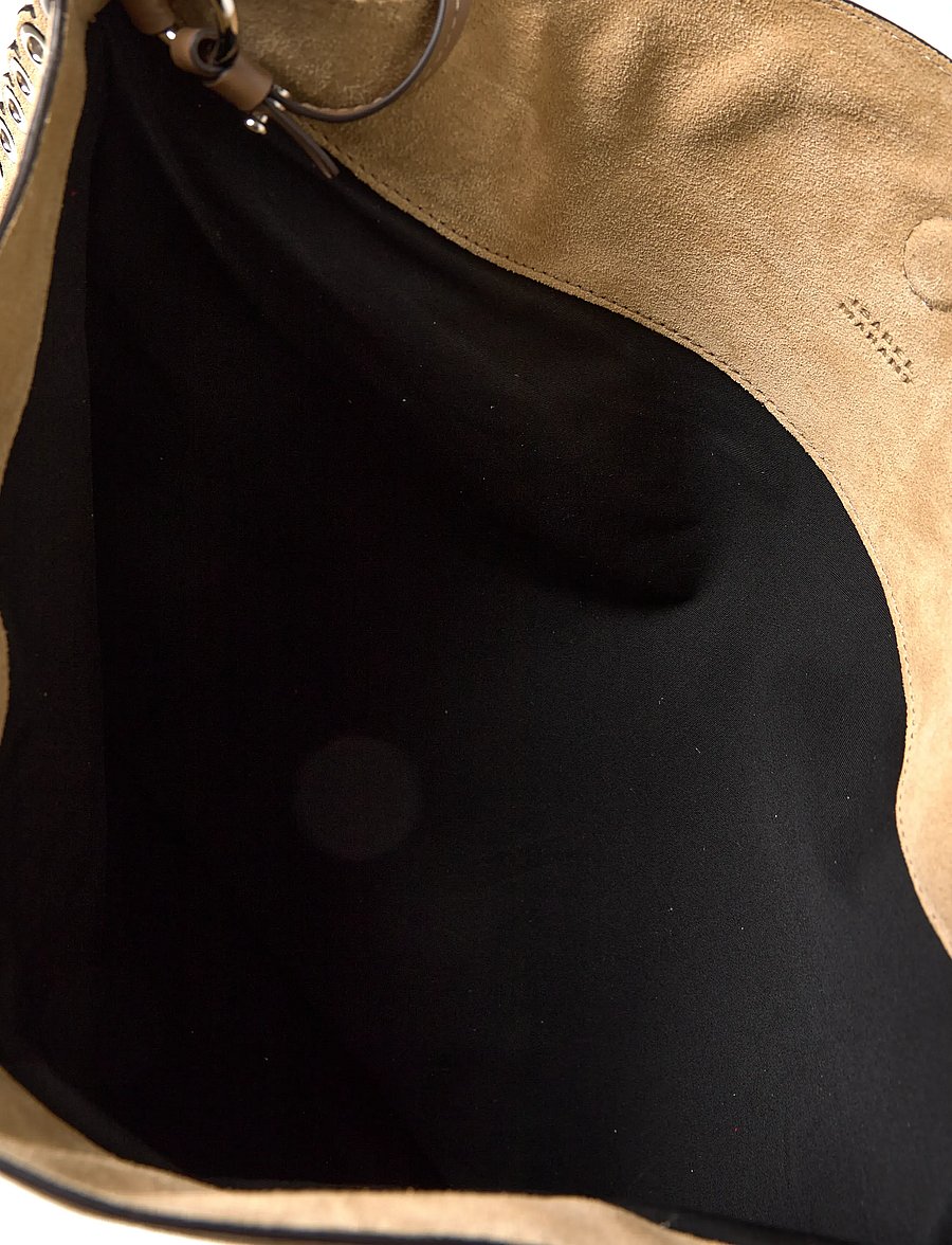 Isabel Marant - Oskan Hobo Soft Shoulder Bag - Õlakotid - beige - 4