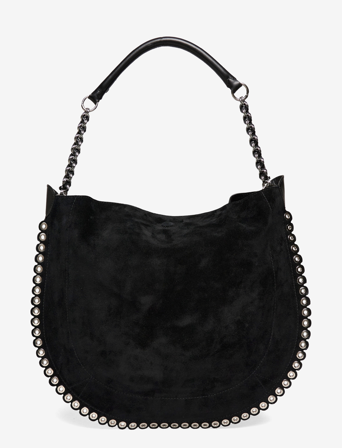 Isabel Marant - Oskan Suede Hobo Bag - shoulder bags - black - 1