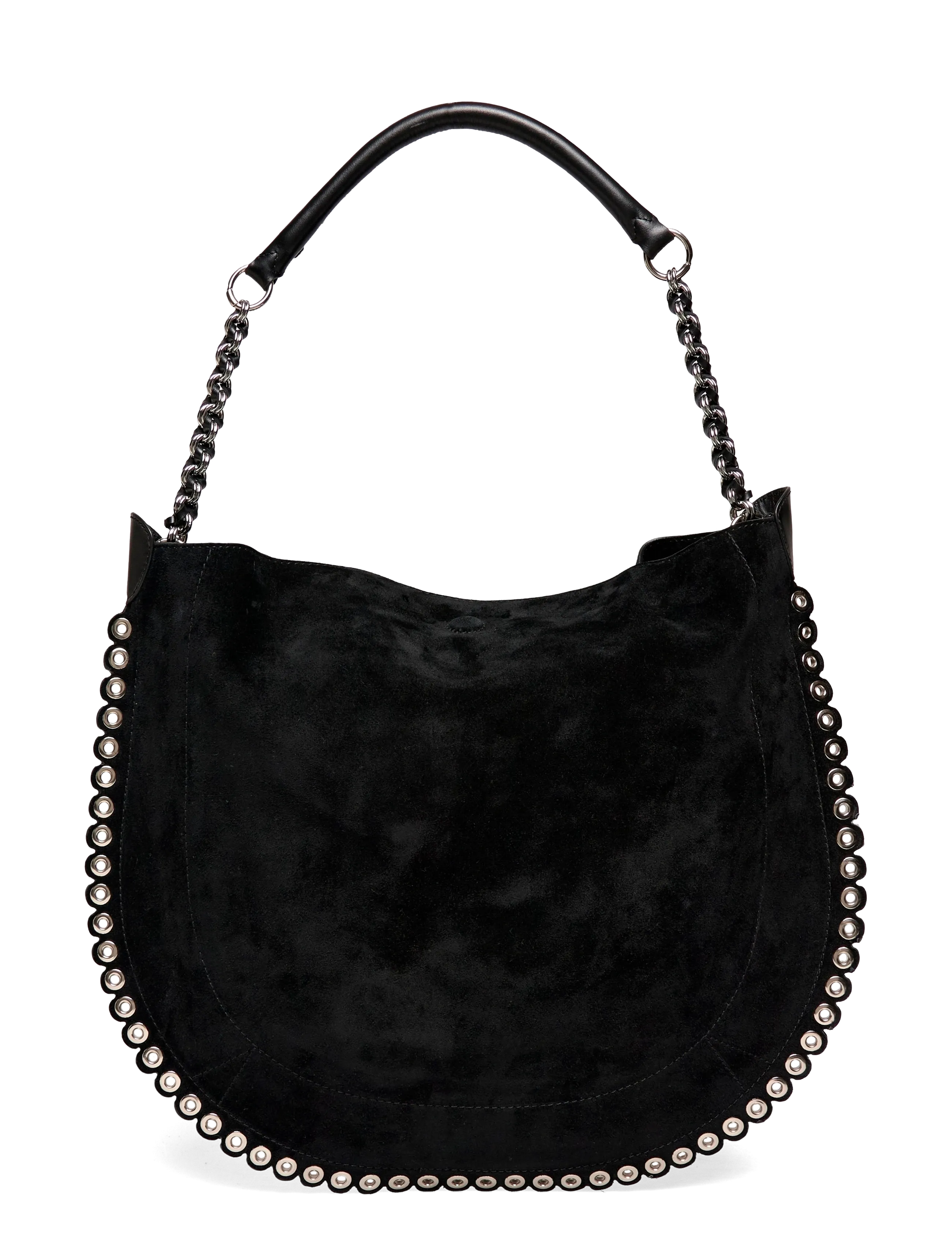 Isabel Marant - Oskan Suede Hobo Bag - Õlakotid - black - 1