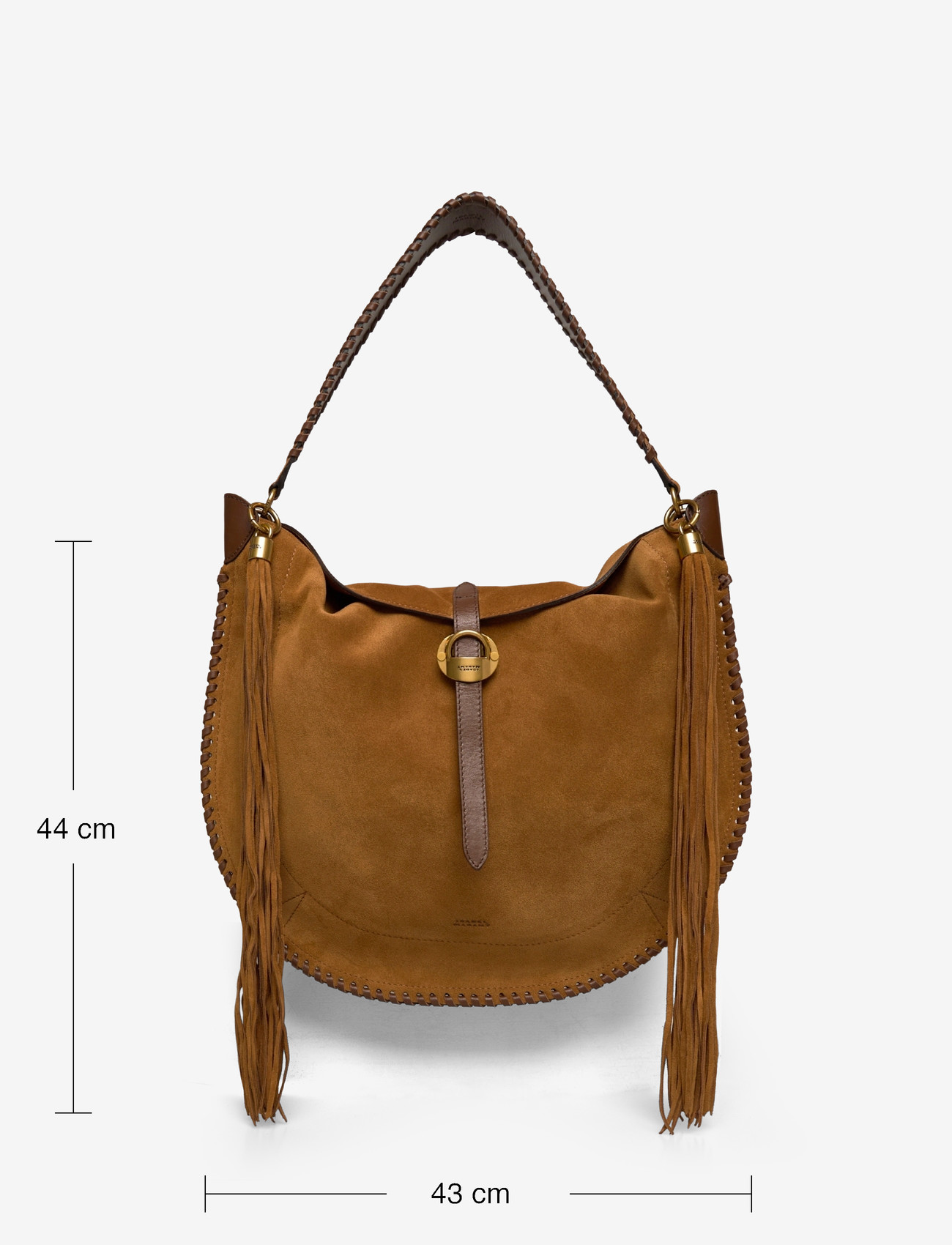 Isabel Marant - Oskan Hobo Soft Bag - mados tendencijos - brown - 3