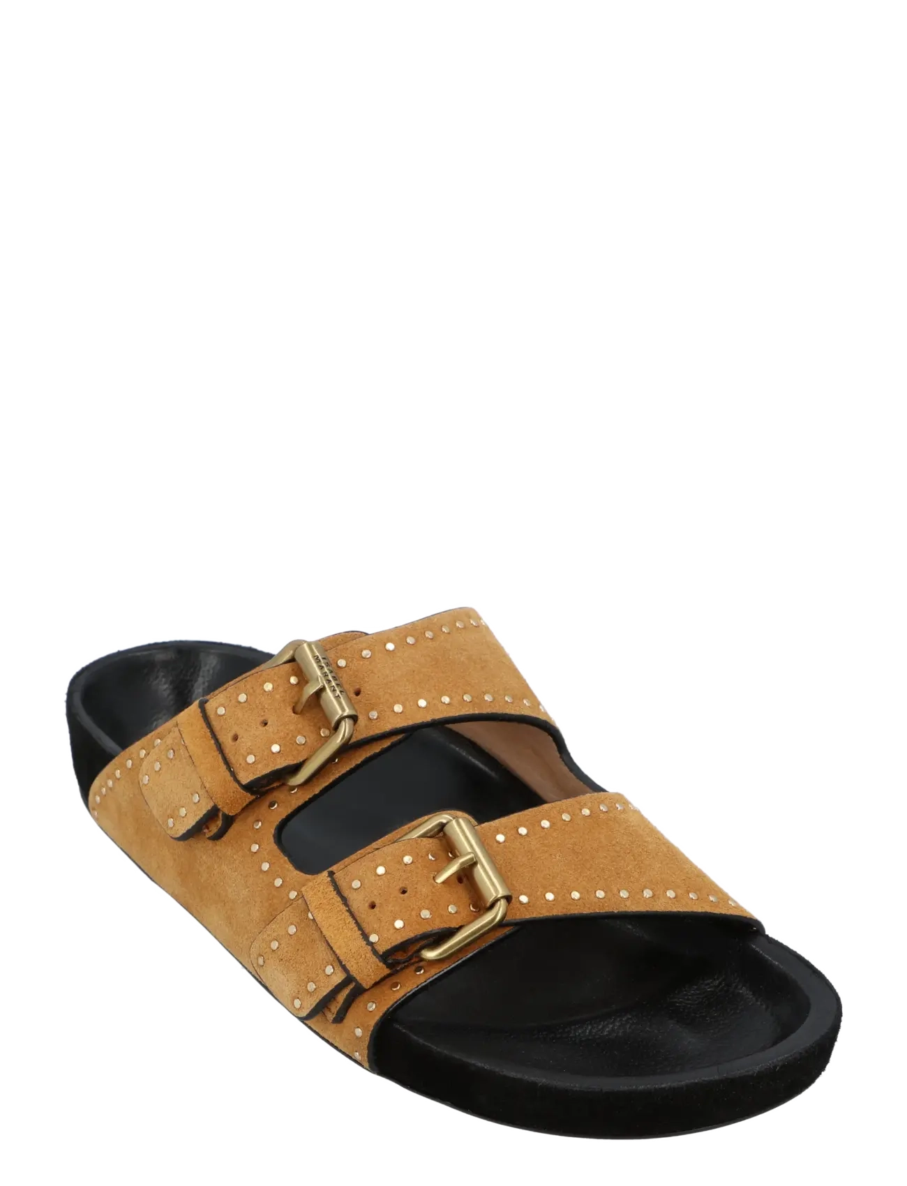 Isabel Marant Lennyo Suede Sandals, Kvinder, Spændesandaler, Brun, Str: 36