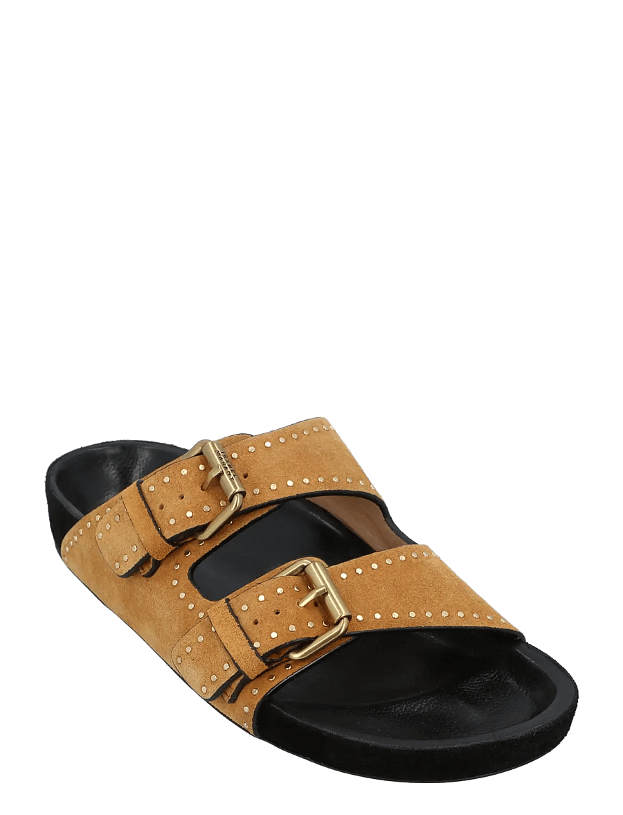 Isabel Marant - Lennyo Suede Sandals - brown - 0