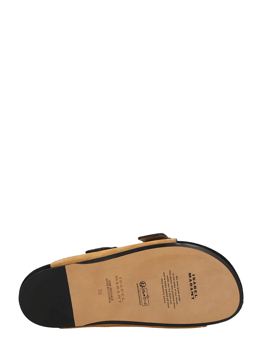 Isabel Marant - Lennyo Suede Sandals - brown - 2