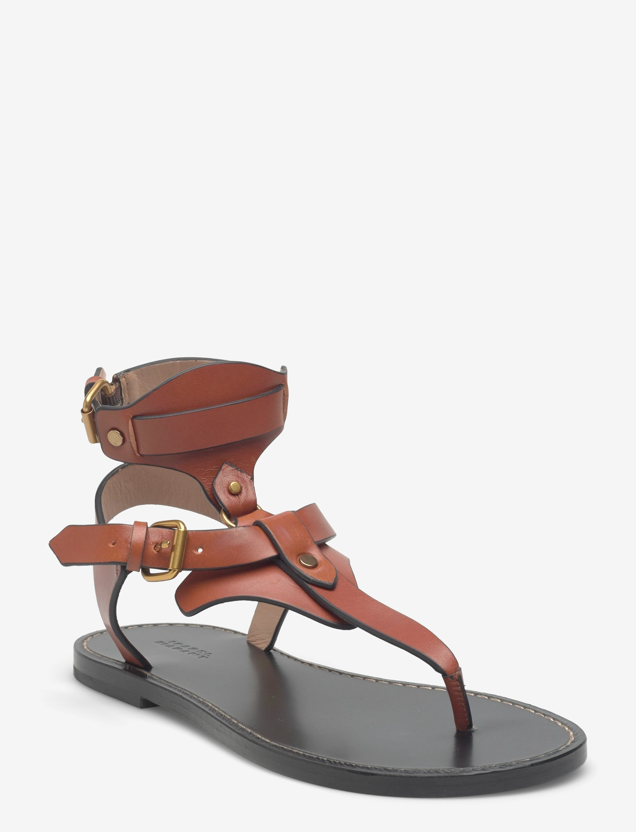 Isabel Marant - Eveena leather  sandals - gladiaator sandaalid - brown - 0