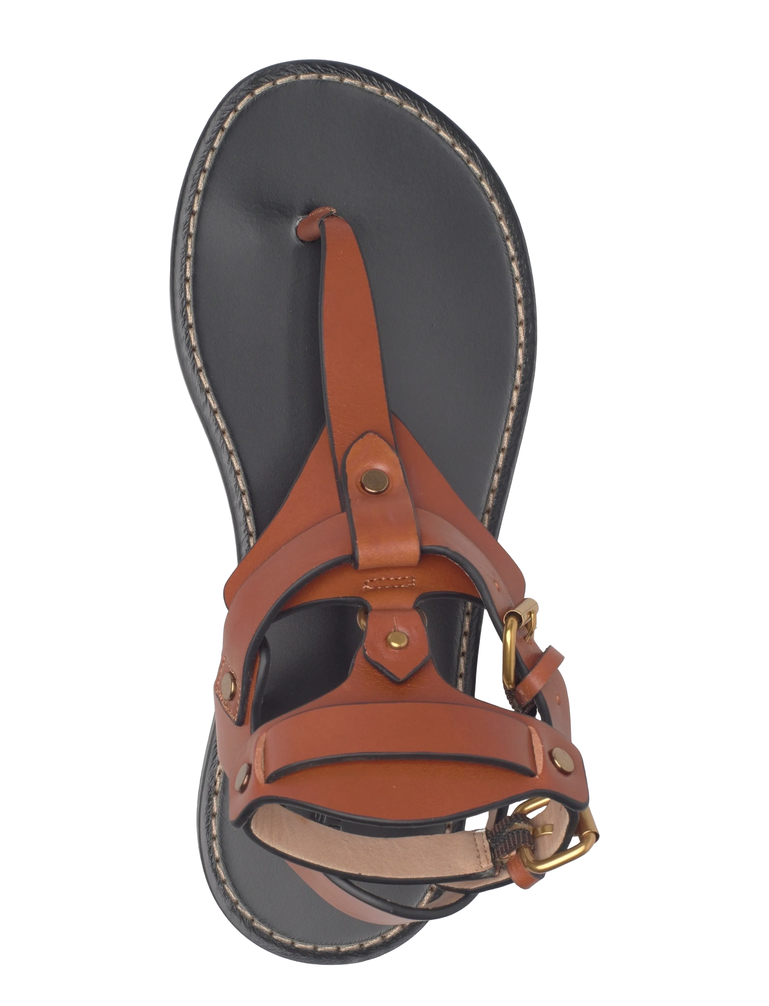 Isabel Marant - Eveena leather  sandals - gladiator sandals - brown - 3