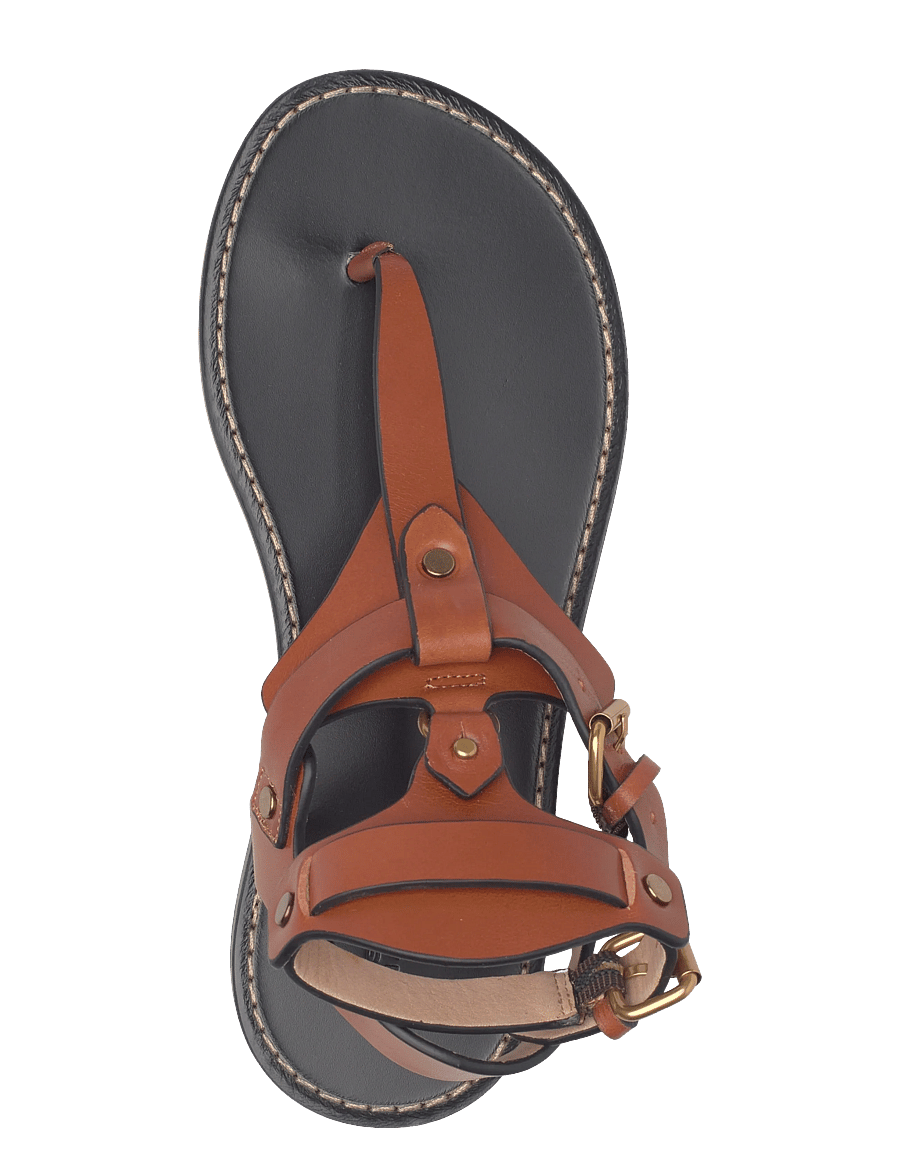 Isabel Marant - Eveena leather sandals - gladiator-sandalen - brown - 3