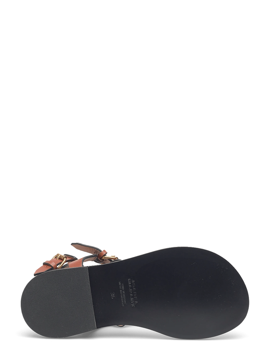Isabel Marant - Eveena leather sandals - gladiator-sandalen - brown - 4
