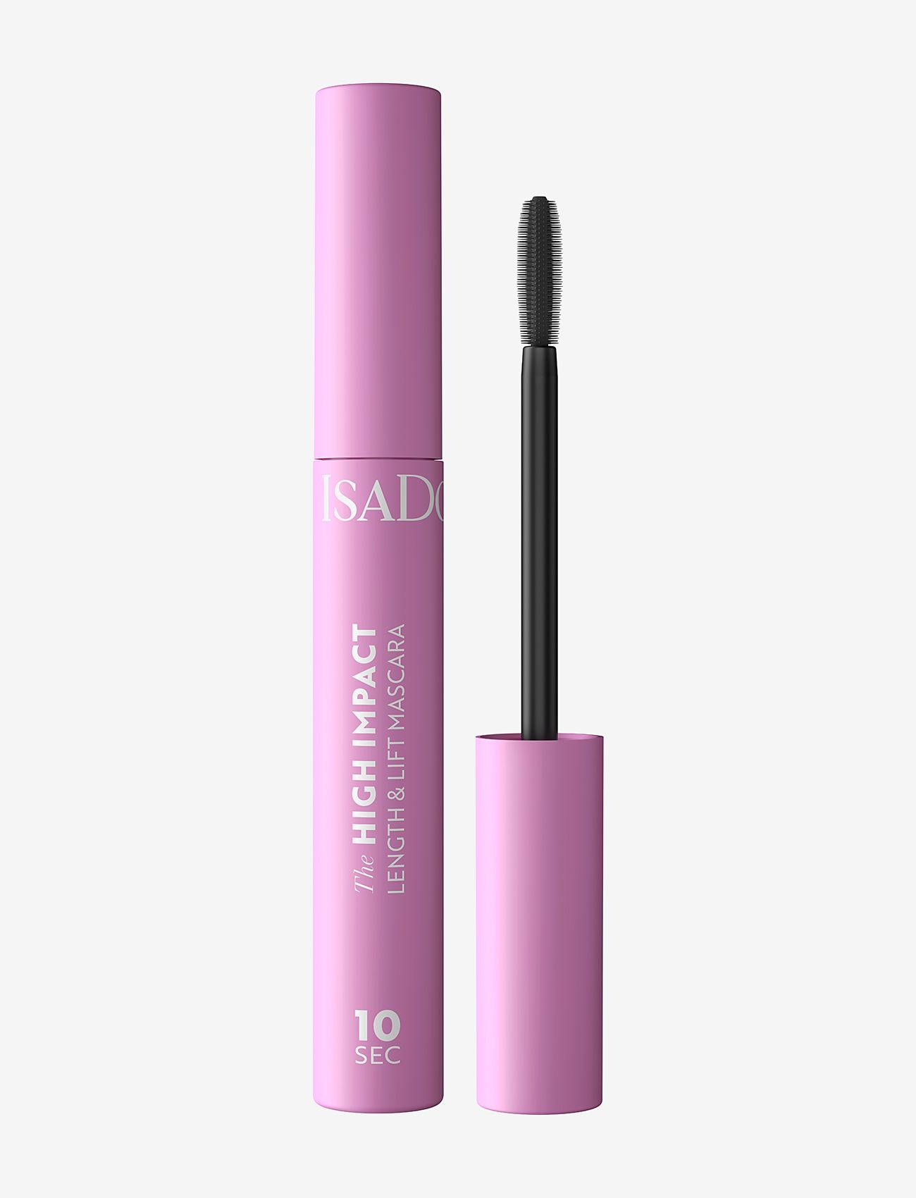 IsaDora - 10 Sec High Imp Length & Lift Mascara 01 Black 9 ML - smink - black - 0
