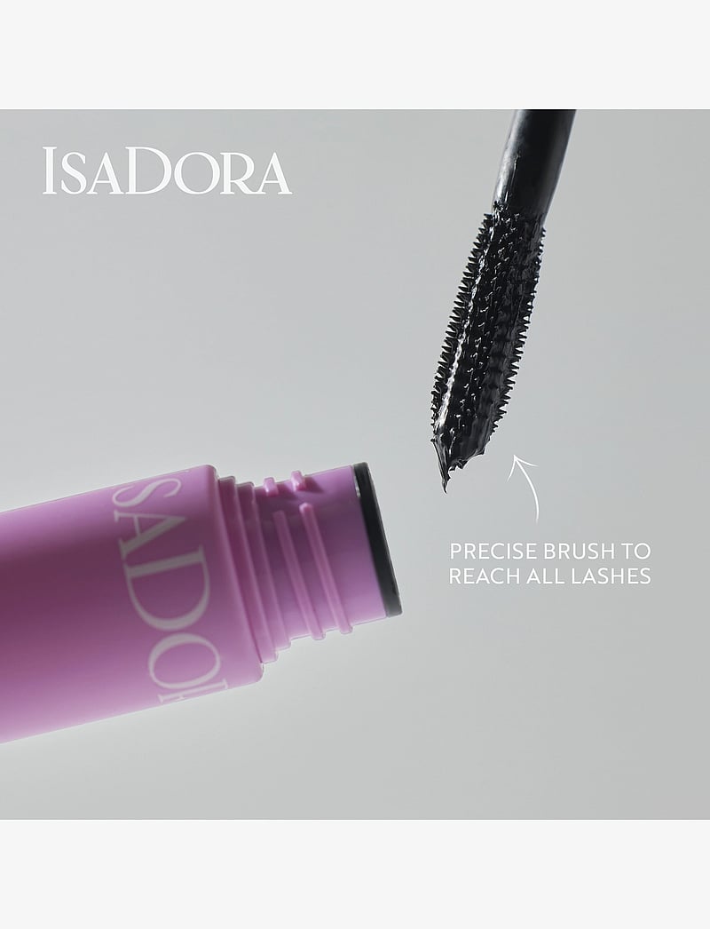 IsaDora - 10 Sec High Imp Length & Lift Mascara 01 Black 9 ML - makeup - black - 4