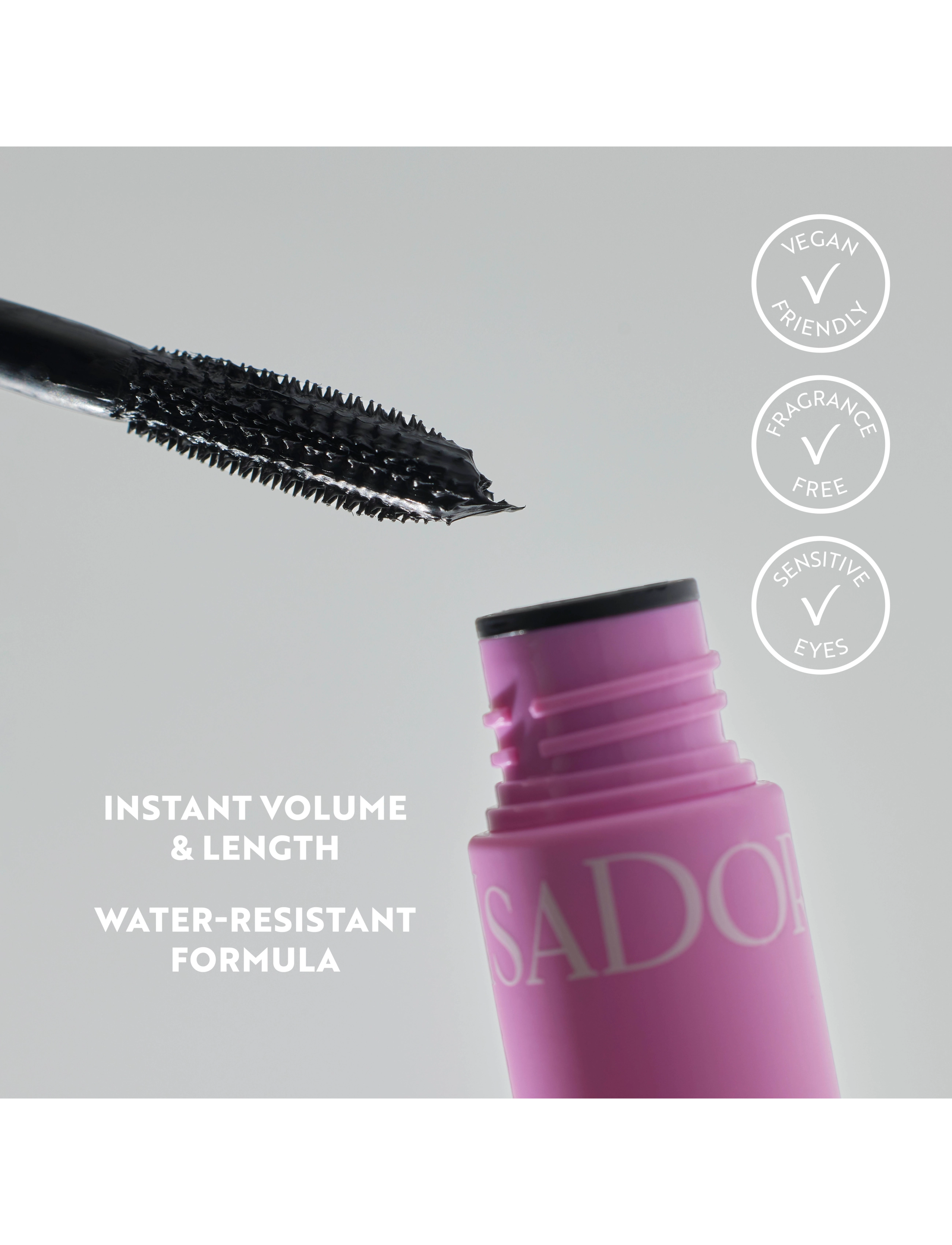 IsaDora - 10 Sec High Imp Length & Lift Mascara 01 Black 9 ML - silmad ja kulmud - black - 5