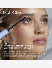 IsaDora - 10 Sec High Imp Waterproof Mascara 01 Black 9 ML - mascara - black - 5