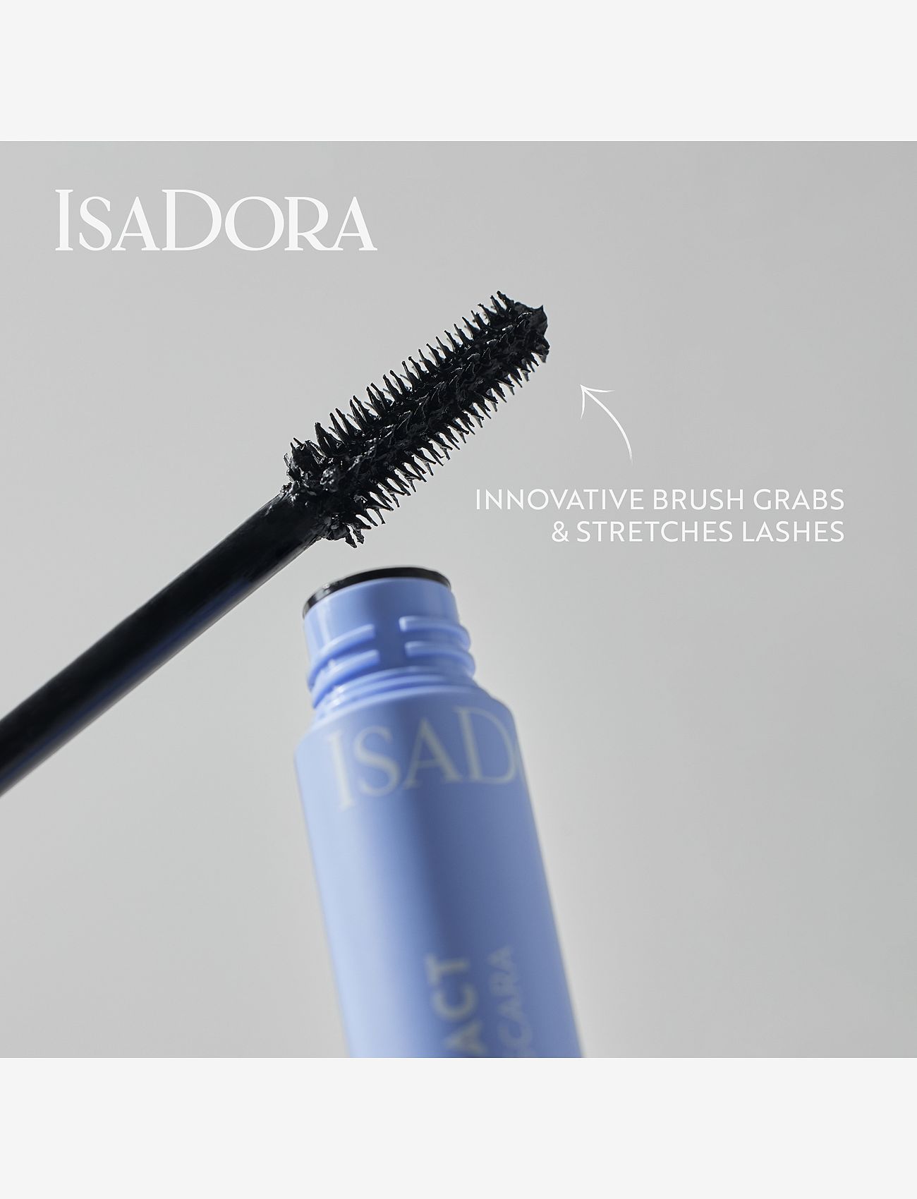 IsaDora - 10 Sec High Imp Waterproof Mascara 01 Black 9 ML - silmad ja kulmud - black - 4