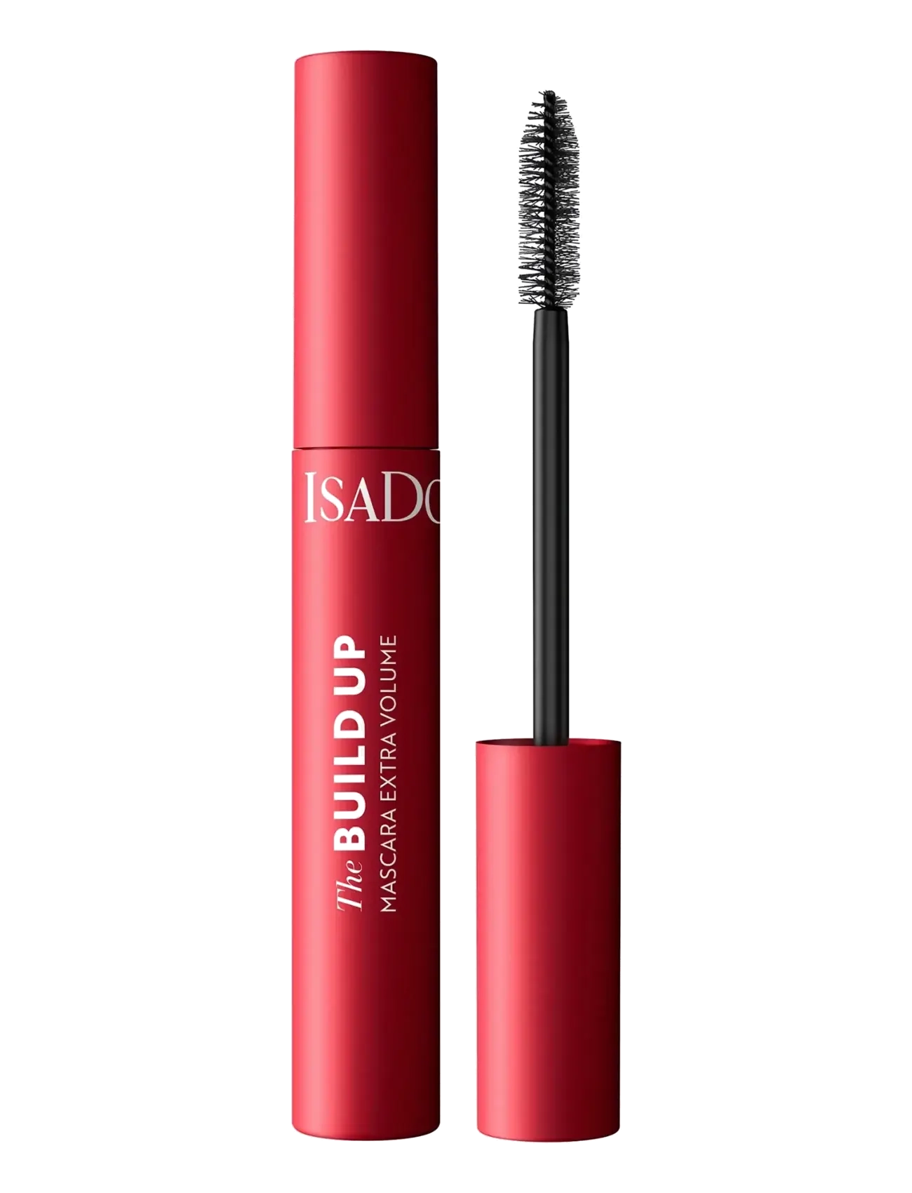IsaDora Build Up Mascara Extra Volume 01 Super Black 10 Ml, Mascara, Sort, Str: 10 ml