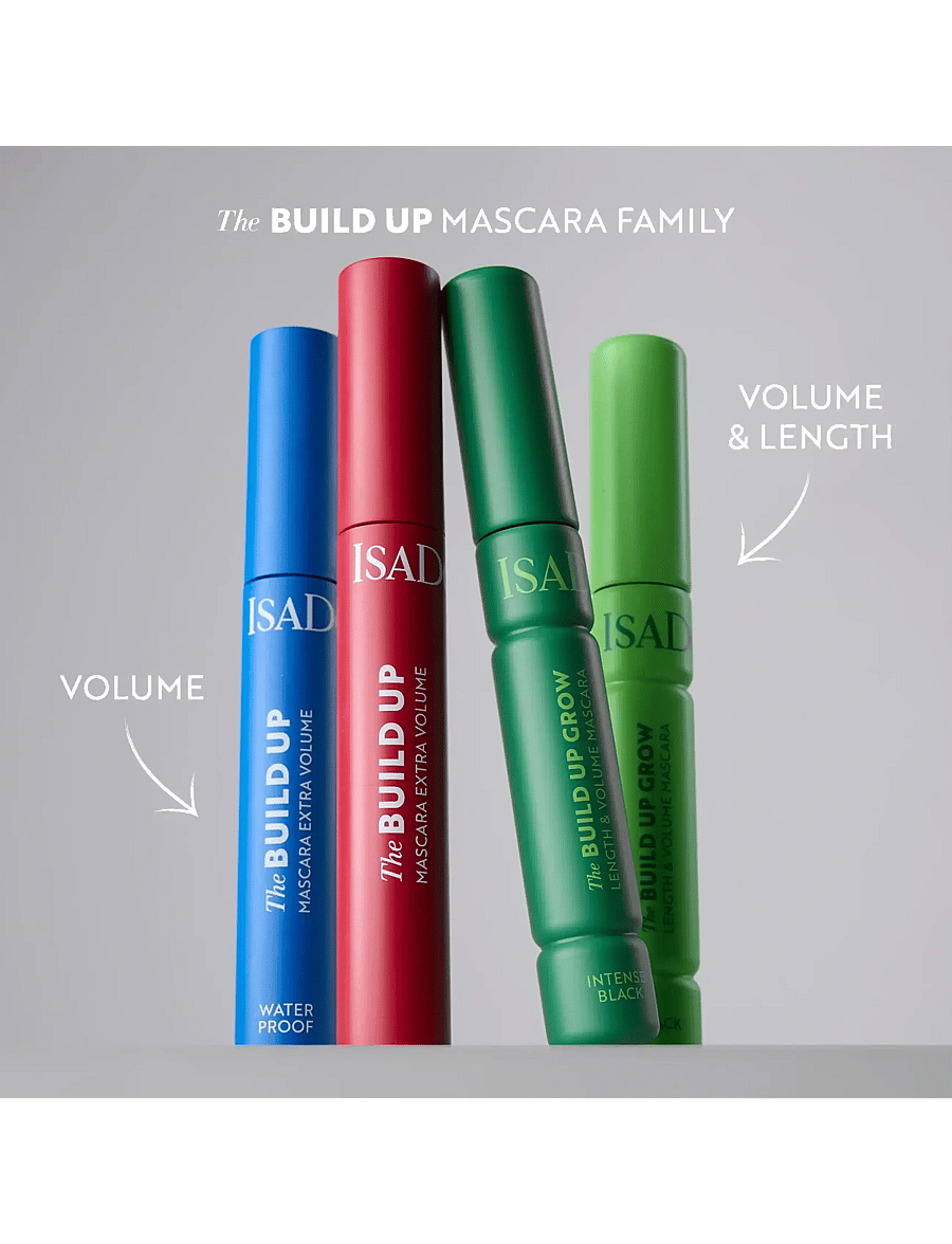 IsaDora - Build Up Mascara Extra Volume 01 Super Black 10 ML - Øjne & bryn - super black - 5