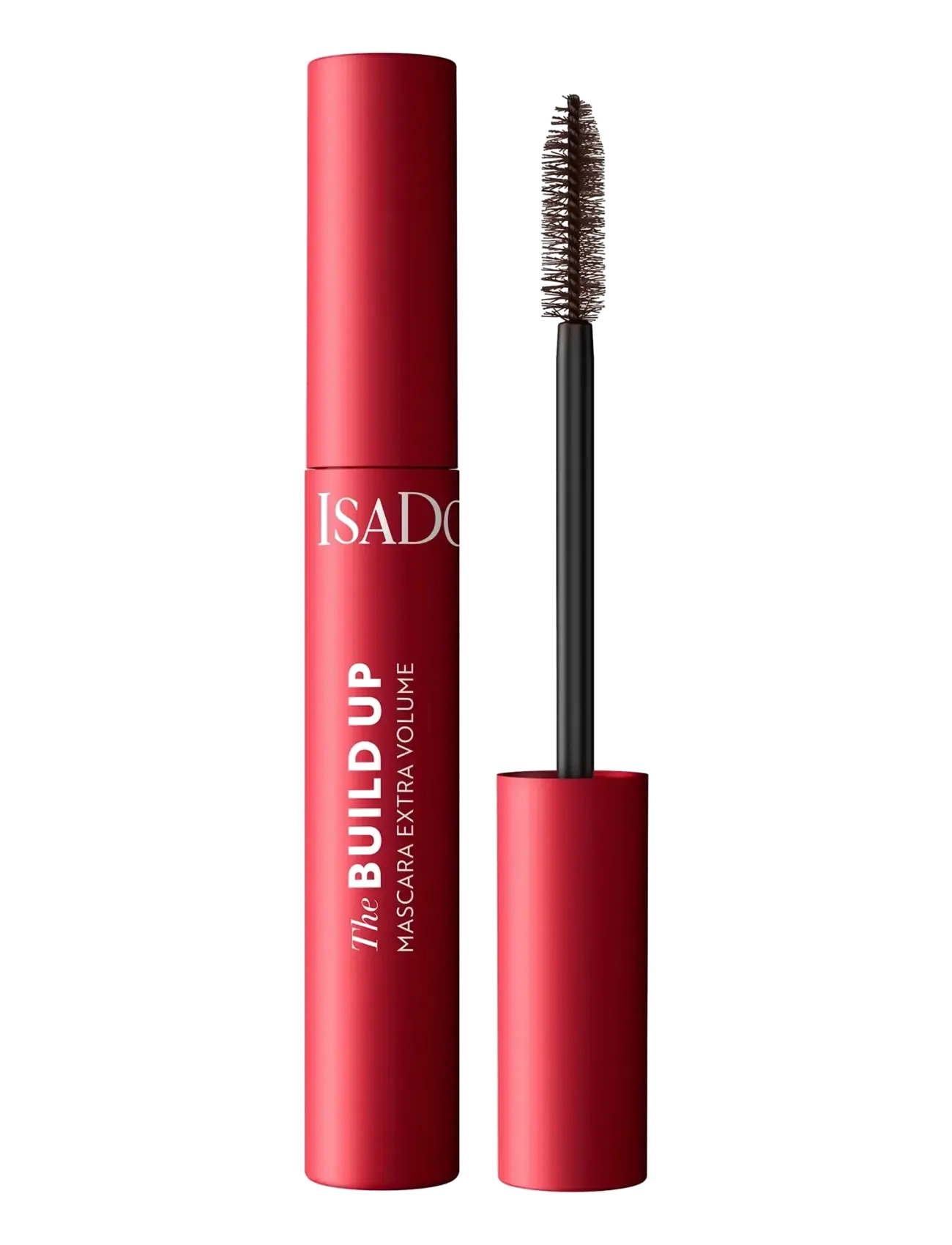 IsaDora Build Up Mascara Extra Volume 02 Dark Brown 10 Ml, Mascara, Brun, Str: 10 ml
