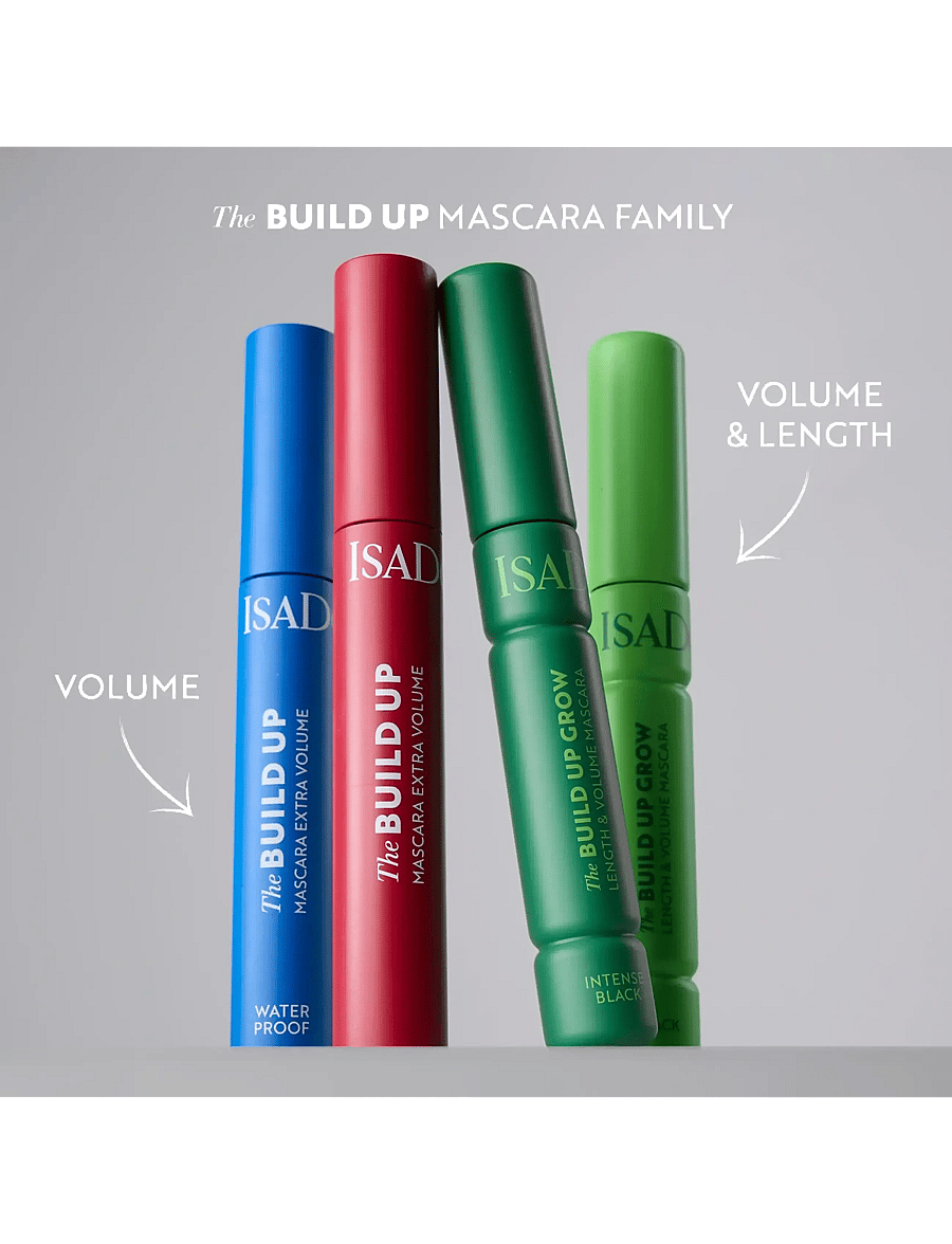 IsaDora - Build Up Mascara Extra Volume 02 Dark Brown 10 ML - Øjne & bryn - dark brown - 5