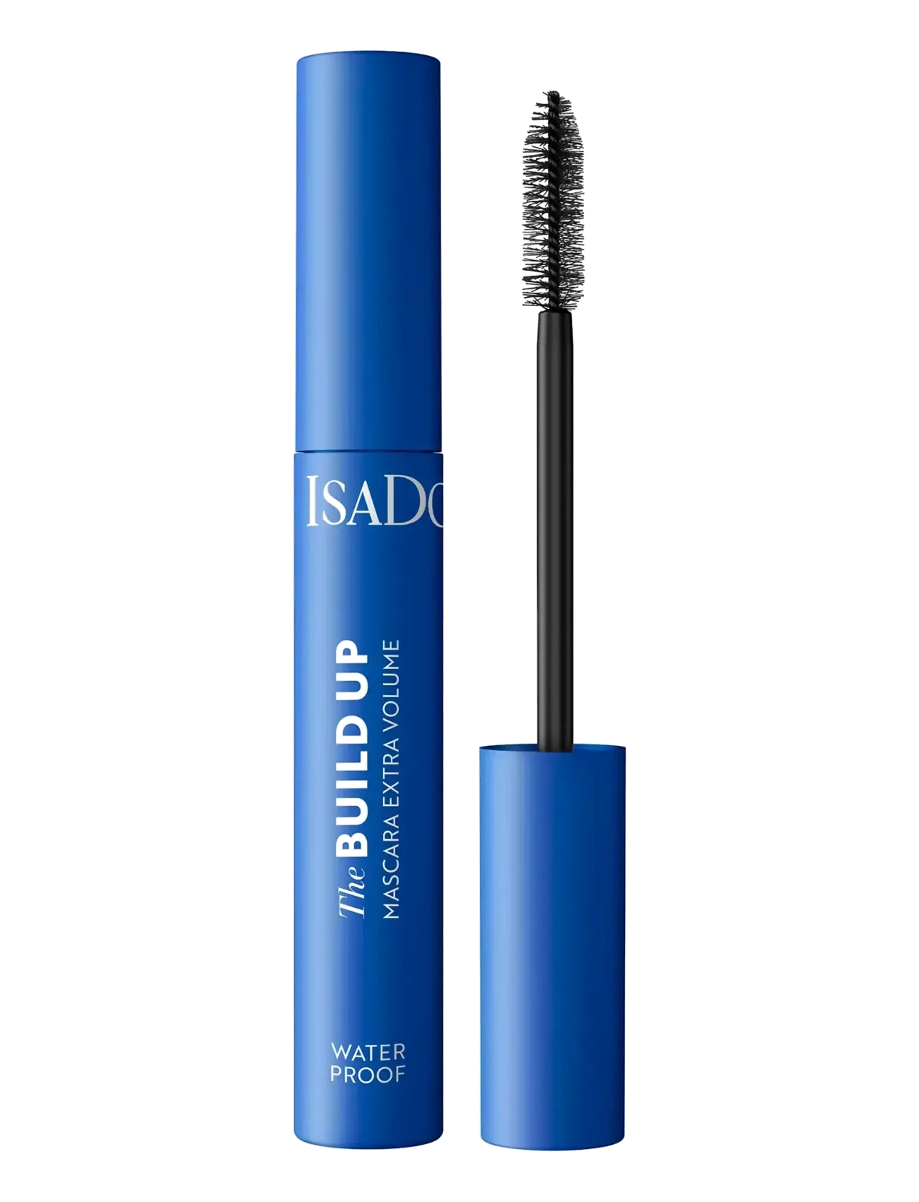 IsaDora Build Up Mascara Extra Volume Waterproof 01 Black 10 ml, 10 ml, Black, Øjne > Mascara, Dame