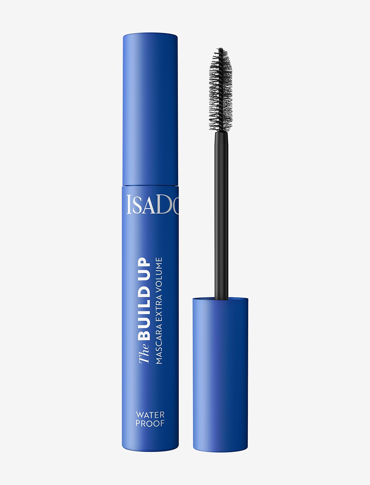 IsaDora - Build Up Mascara Extra Volume Waterproof 01 Black 10 ML - konfirmationstøj - black - 0