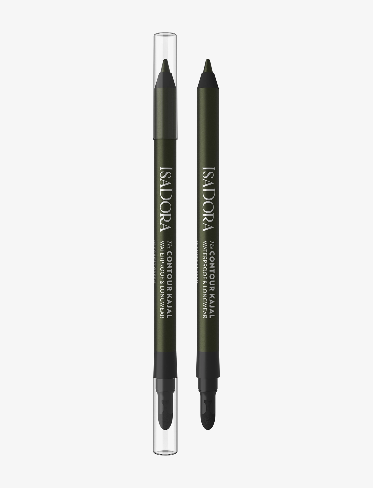 IsaDora Contour Kajal 65 Forest Green 1,2 G - Øjenmakeup - FOREST GREEN / multi