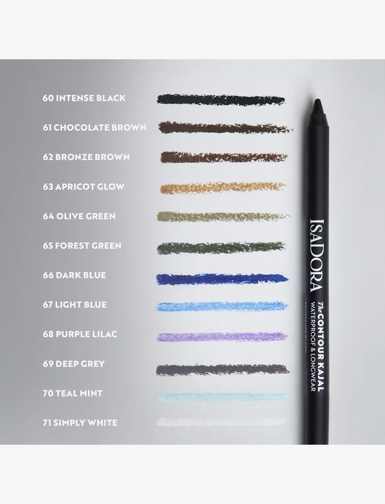 IsaDora - Contour Kajal 71 Simply White 1,2 G - konfirmationstøj - simply white - 4