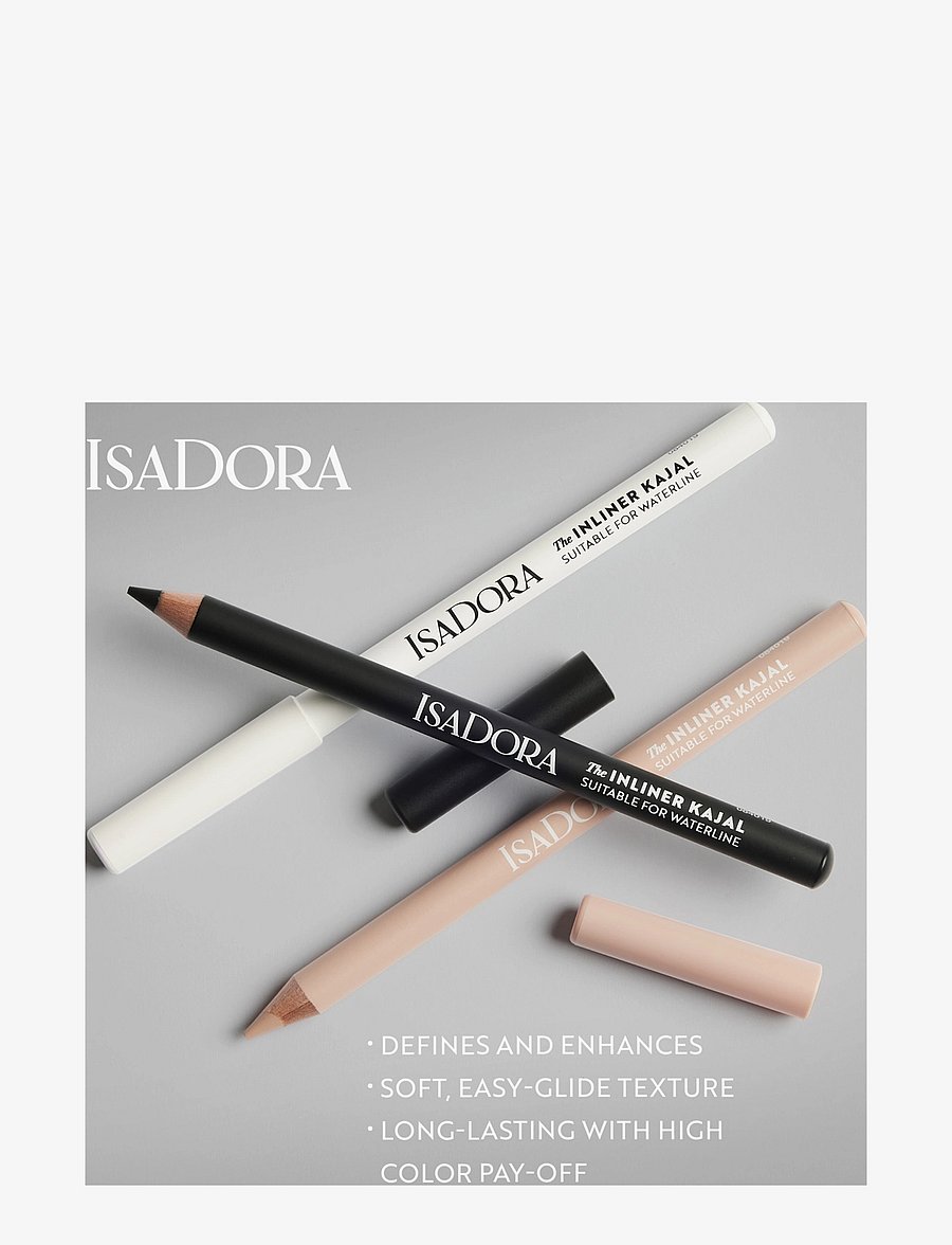 IsaDora - Inliner Kajal 50 Satin White 1,1 G - makeup - satin white - 3