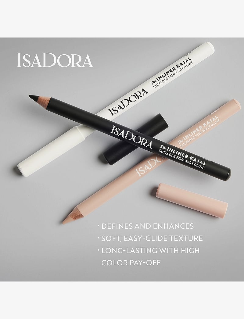 IsaDora - Inliner Kajal 51 Black 1,1 G - makeup - black - 3