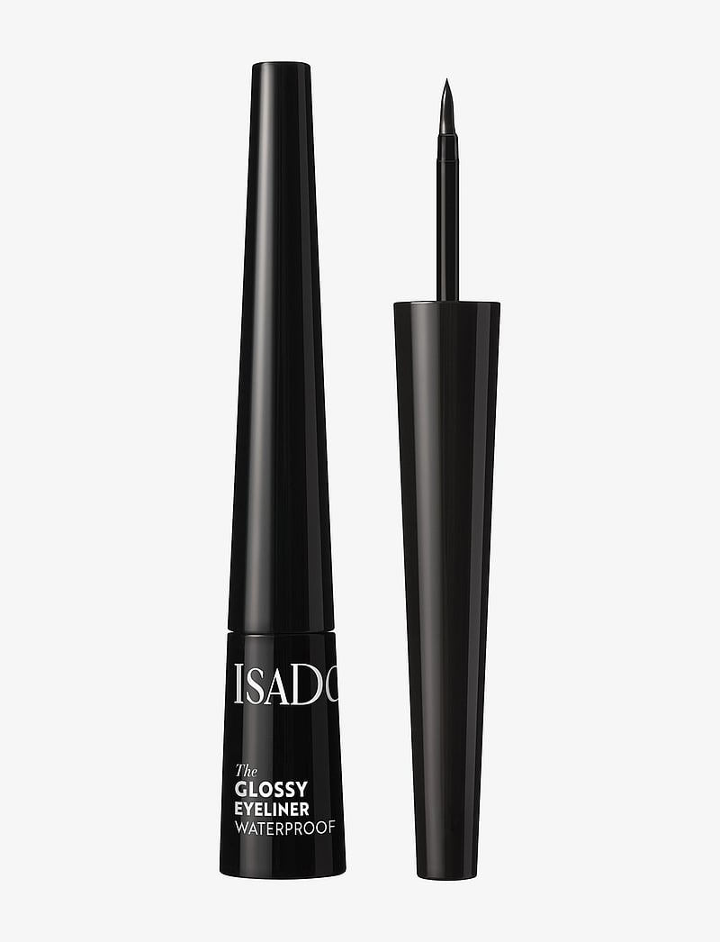 IsaDora - Glossy Eyeliner 40 Chrome Black 2,5 ML - makeup - chrome black - 0