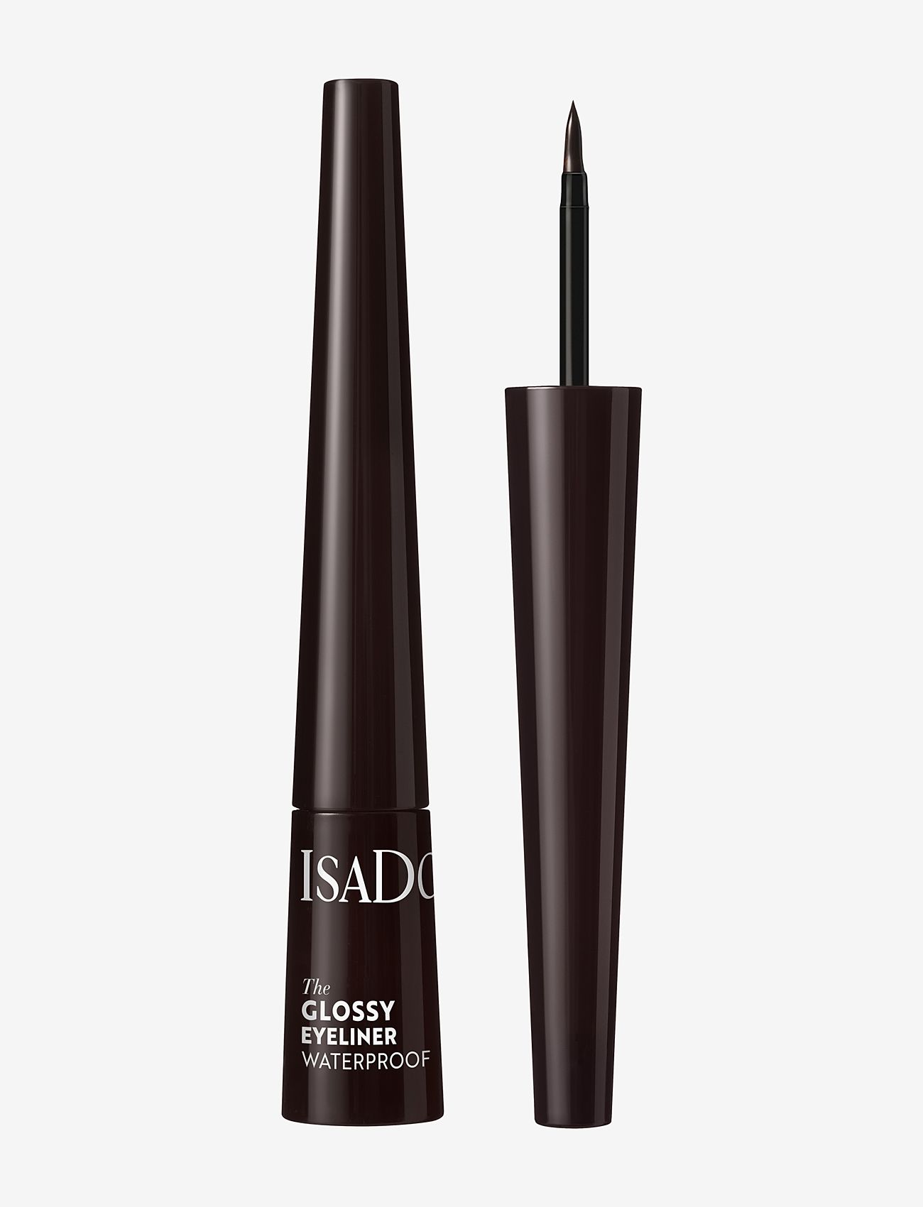 IsaDora - Glossy Eyeliner 42 Dark Brown 2,5 ML - dark brown - 0