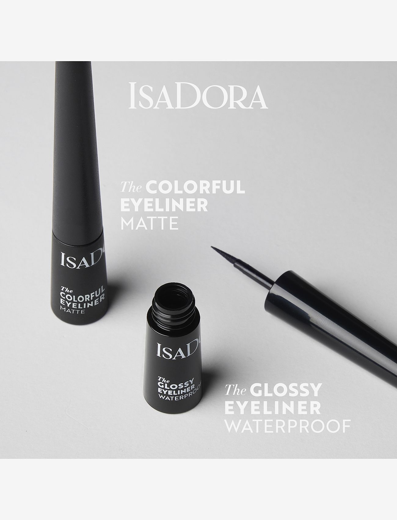 IsaDora - Glossy Eyeliner 42 Dark Brown 2,5 ML - dark brown - 3