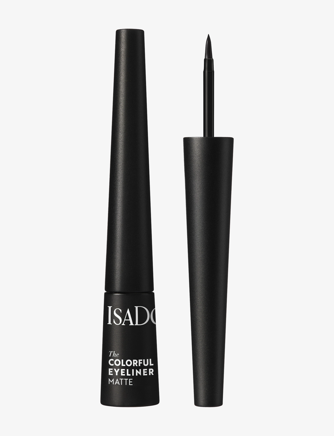 IsaDora Colorful Eyeliner 10 Black 2,5 ml, 2.5 ml, Black, Øjne > Eyeliner, Dame