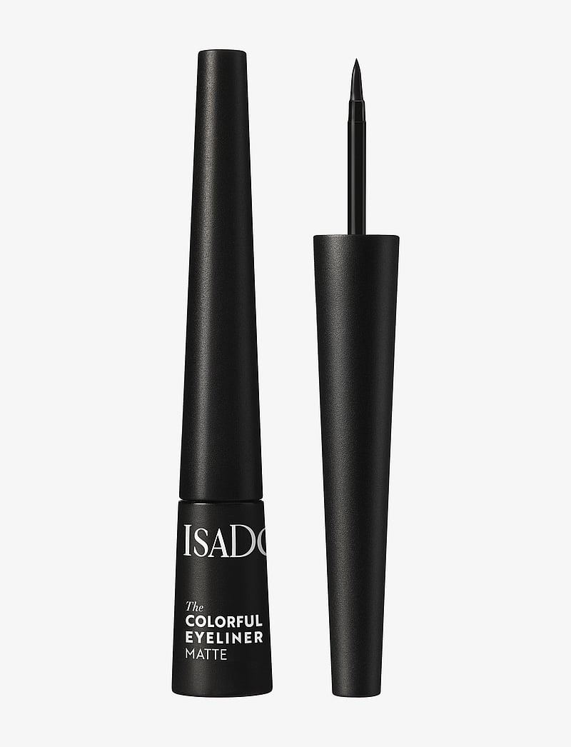 IsaDora - Colorful Eyeliner 10 Black 2,5 ML - makeup - black - 0