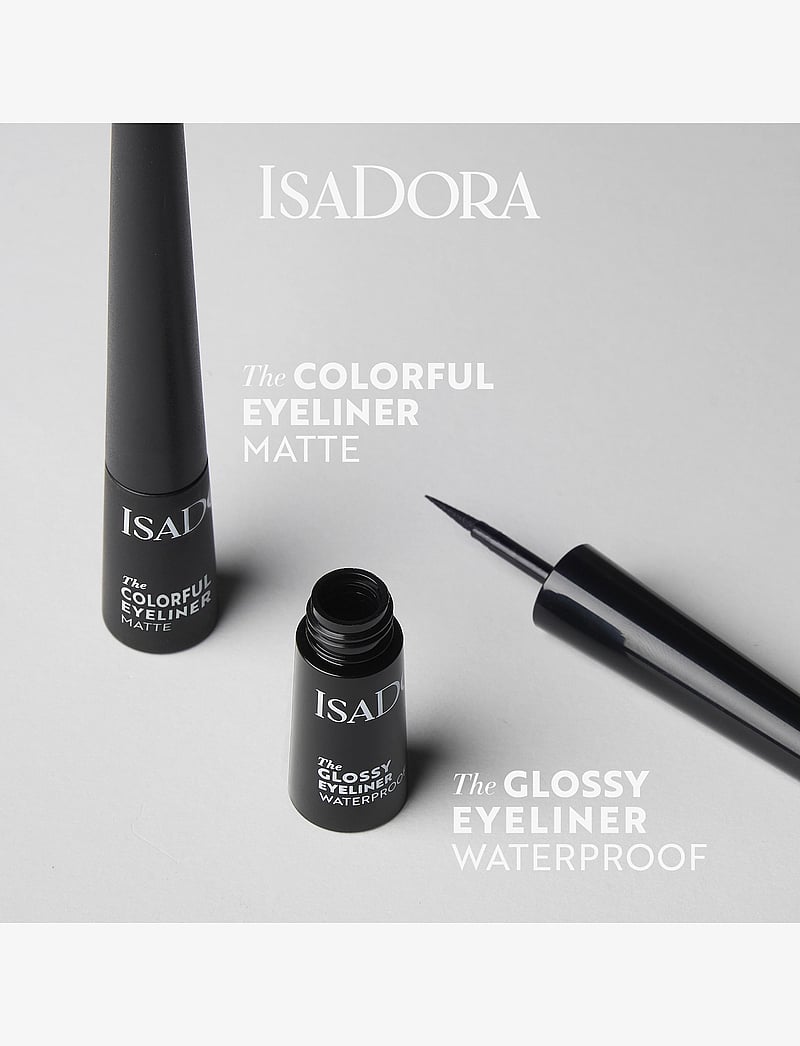 IsaDora - Colorful Eyeliner 10 Black 2,5 ML - makeup - black - 5