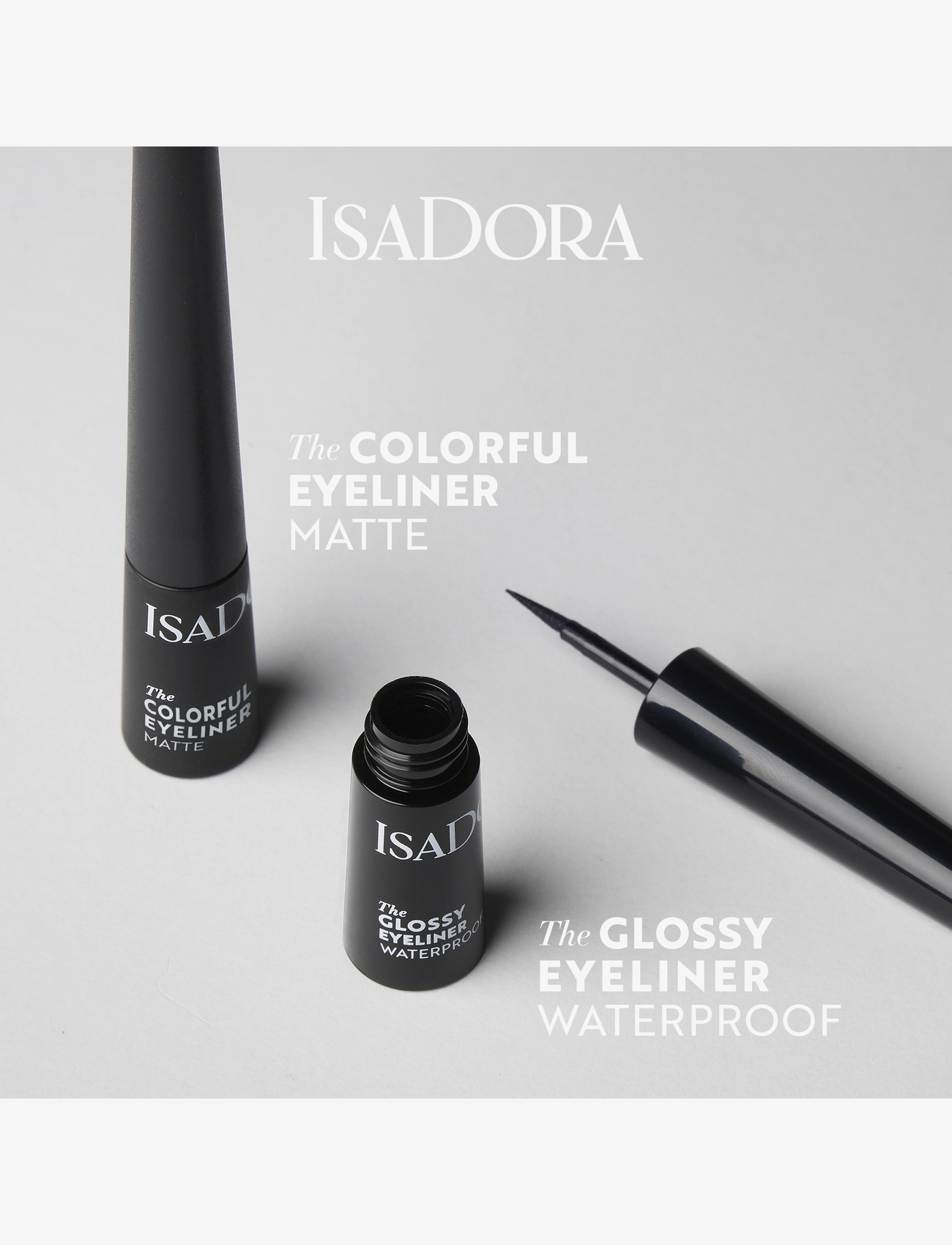 IsaDora - Colorful Eyeliner 10 Black 2,5 ML - makeup - black - 3