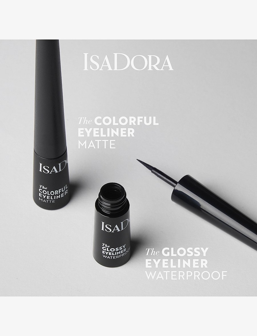 IsaDora - Colorful Eyeliner 10 Black 2,5 ML - makeup - black - 3