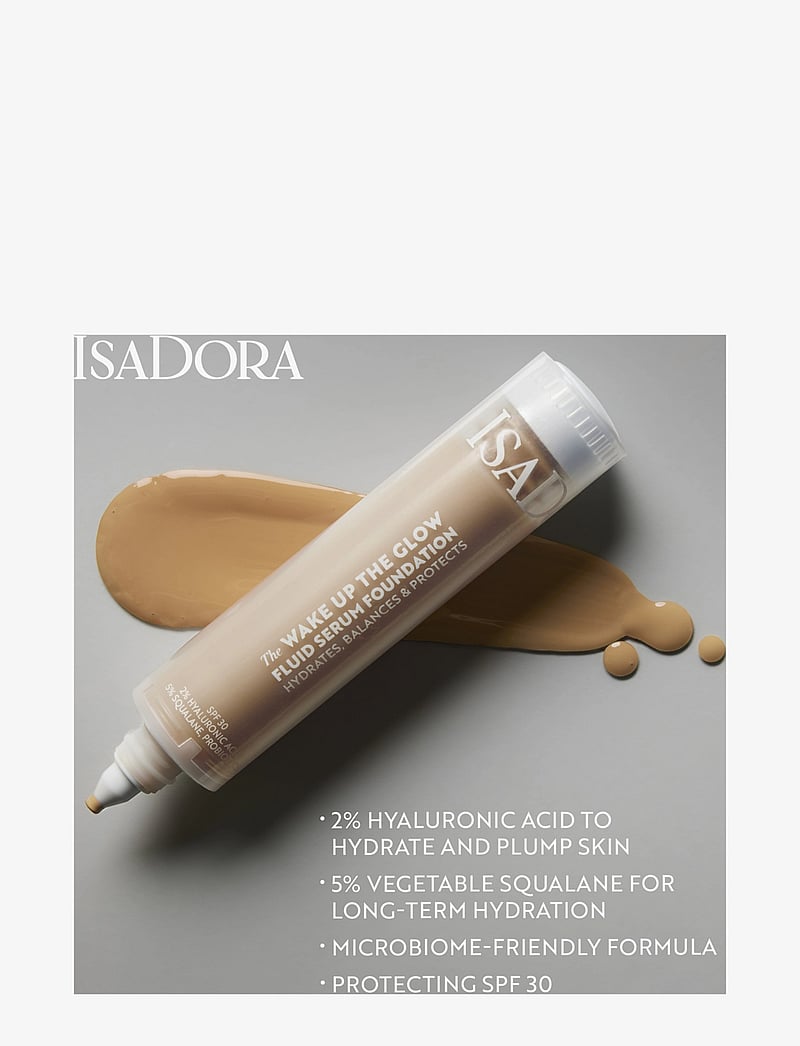 IsaDora - Wake Up the Glow Fluid Serum Ftd 5N 30 ML - makeup - 5n - 4