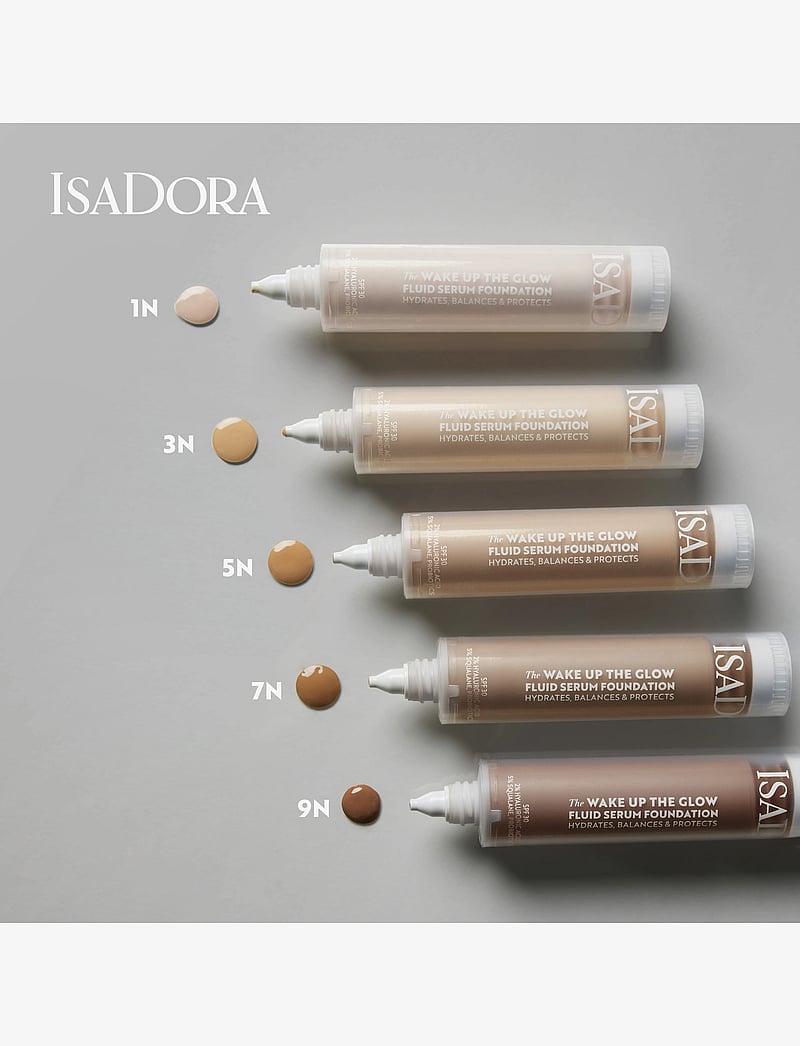 IsaDora - Wake Up the Glow Fluid Serum Ftd 5N 30 ML - makeup - 5n - 5