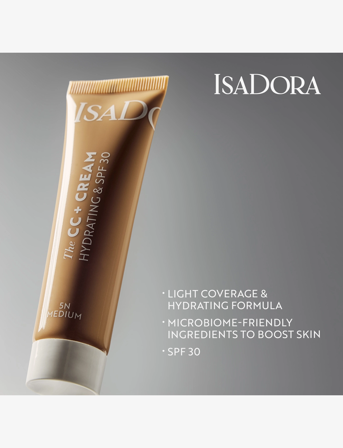 IsaDora - CC+ Cream 5N Medium 30 ML - sminke - medium - 2