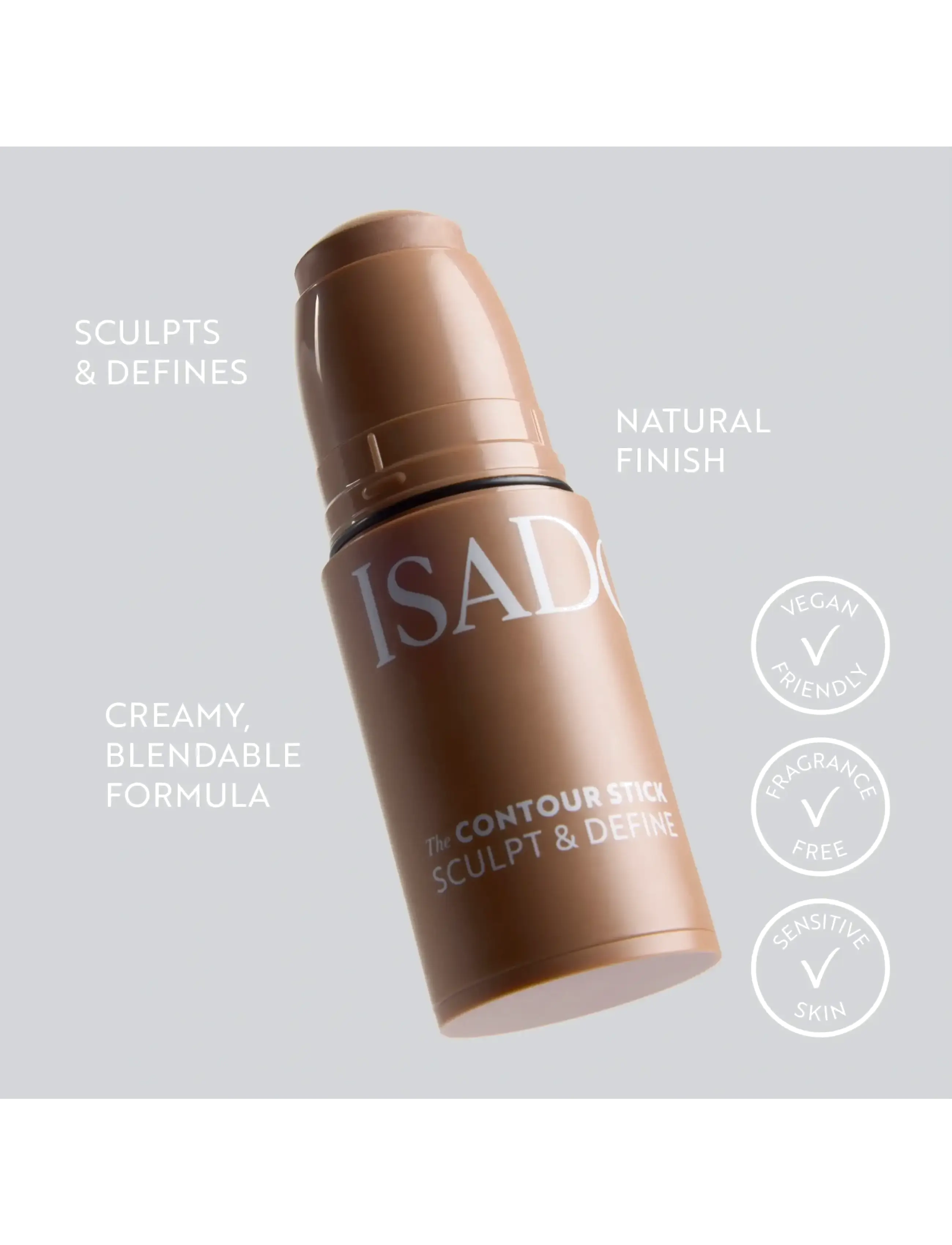 IsaDora - Contour Stick 34 Dark Almond 5,5 G - konfirmation - dark almond - 5