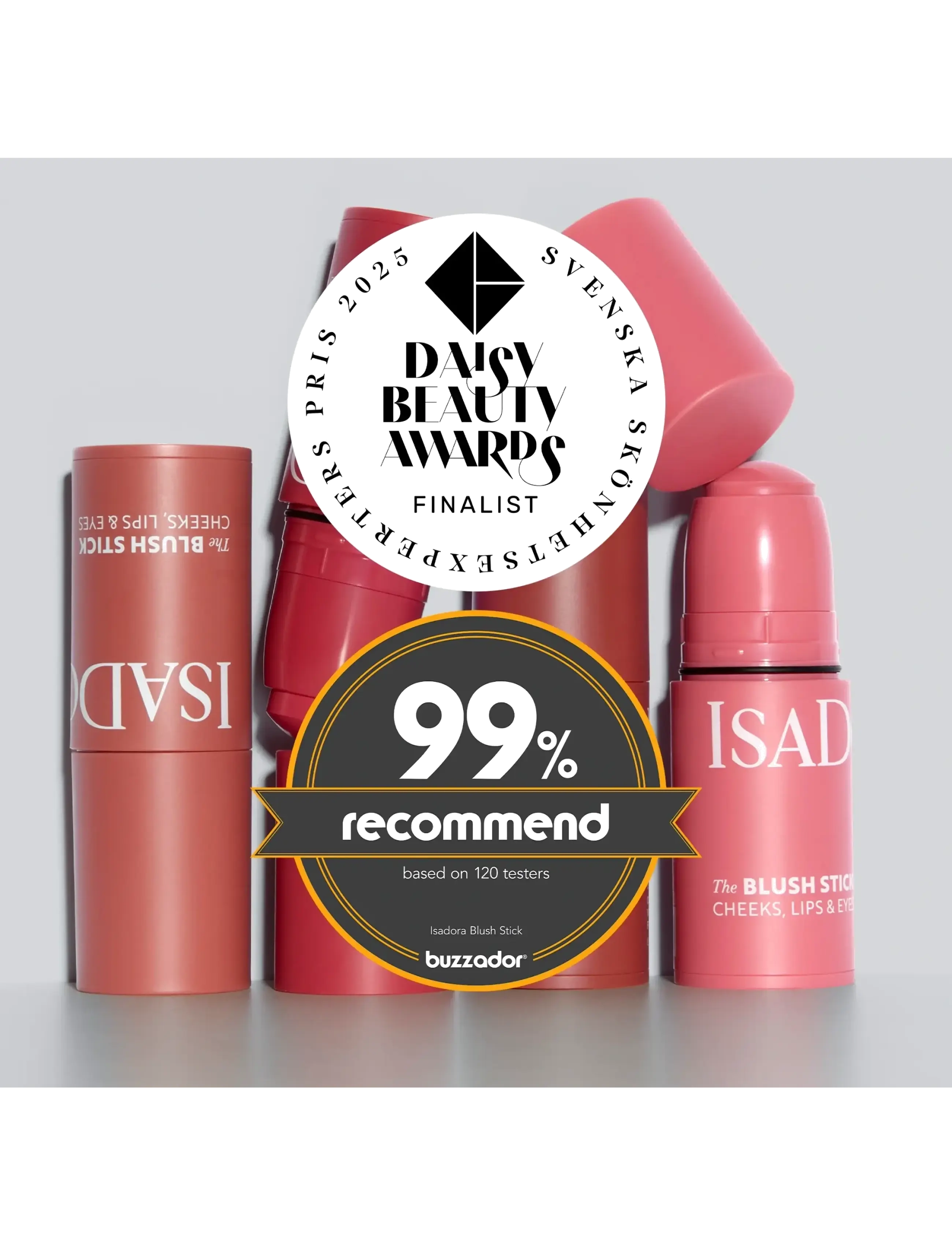 IsaDora - Blush Stick 40 Soft Pink 5,5 G - konfirmationstøj - soft pink - 4